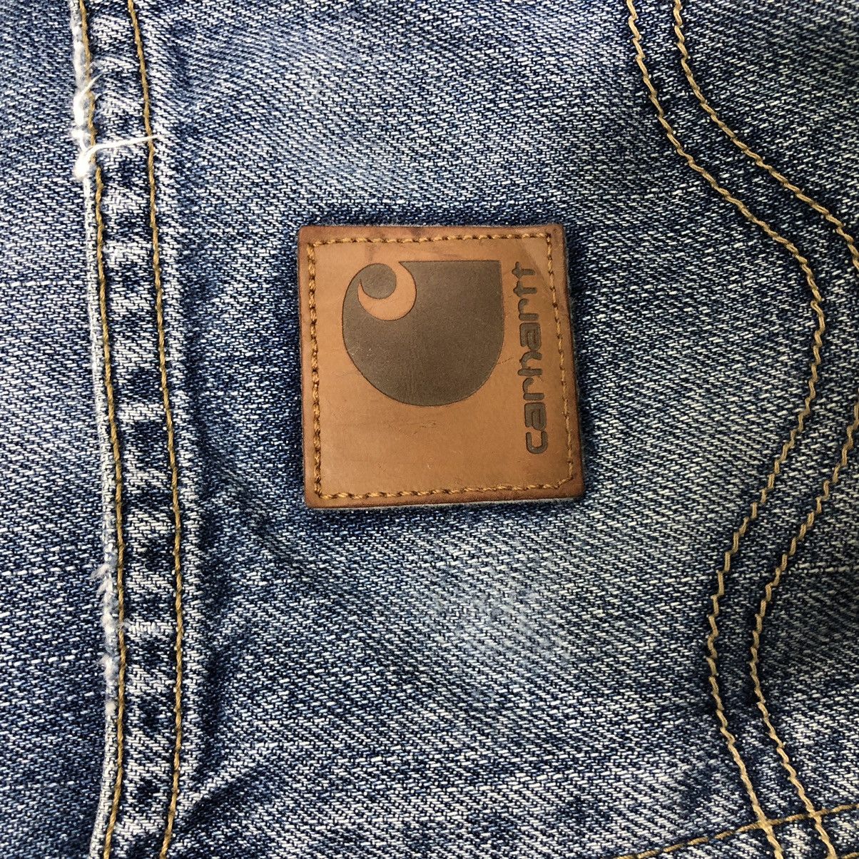Carhartt 🔥True Vintage Distressed Denim Jeans Workers Carhartt WIP Size US 35 - 15 Thumbnail