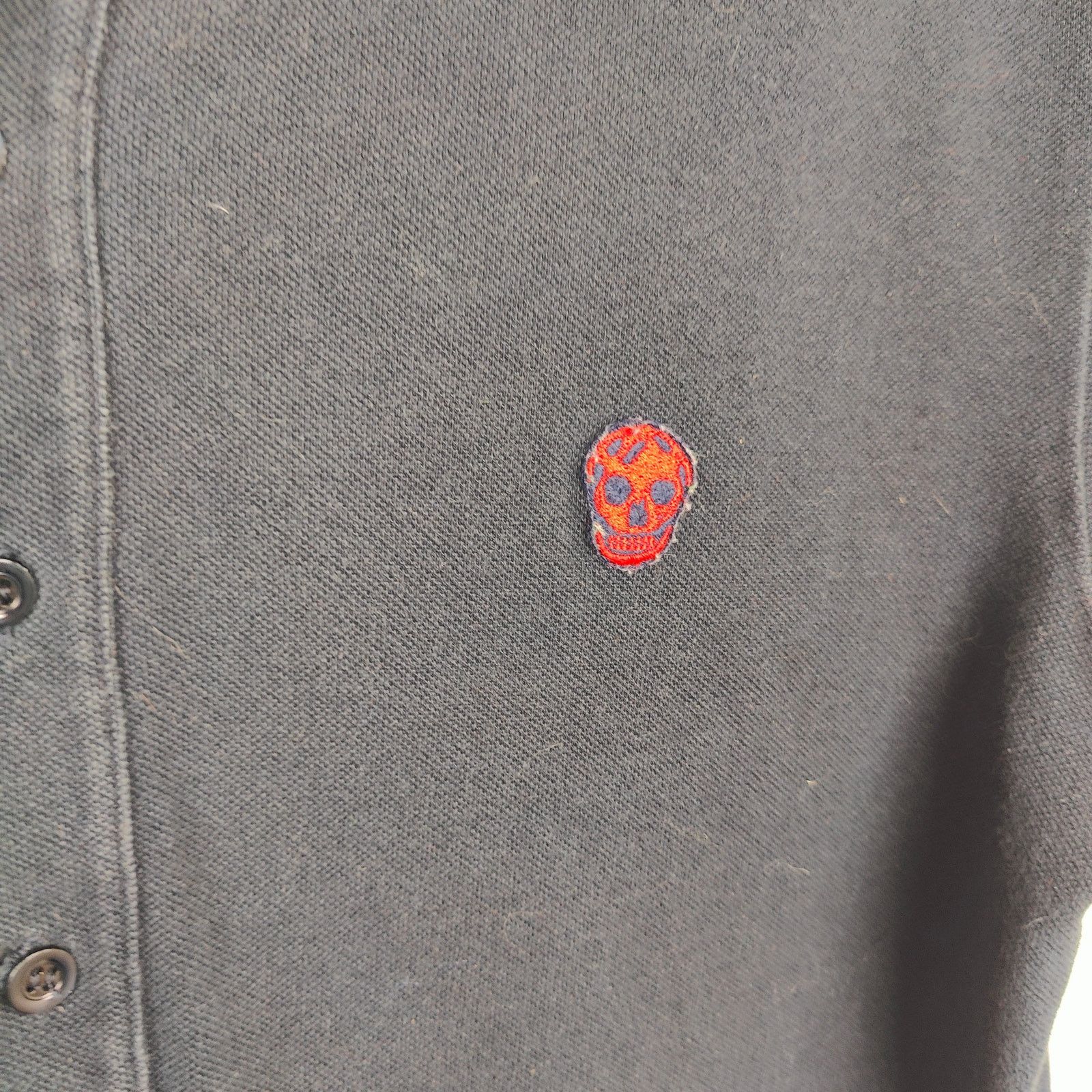 Alexander McQueen Alexander McQueen Polo Shirt Mens Medium Navy Blue Size US M / EU 48-50 / 2 - 5 Thumbnail