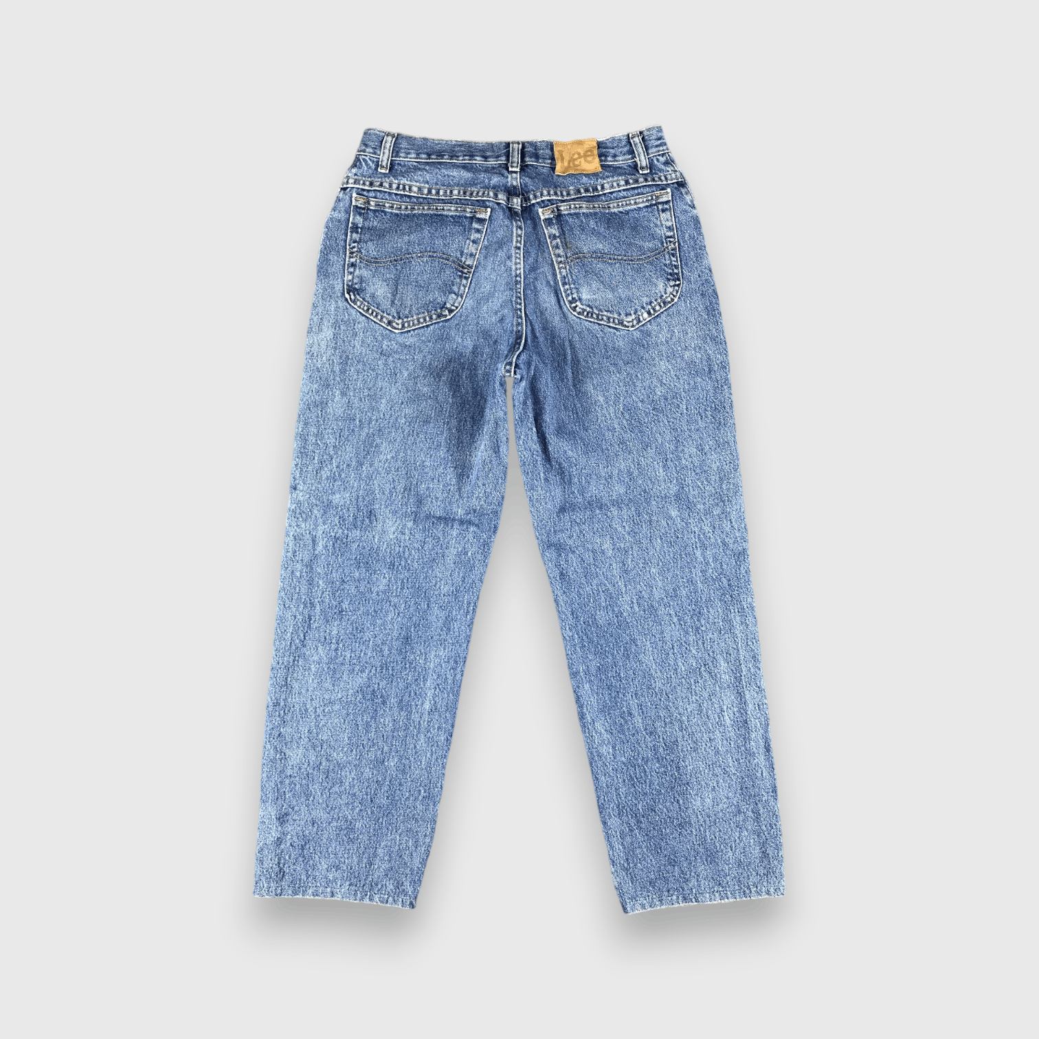 Lee Vintage Blue Wash Lee Jeans-J2496 Size US 32 / EU 48 - 2 Thumbnail
