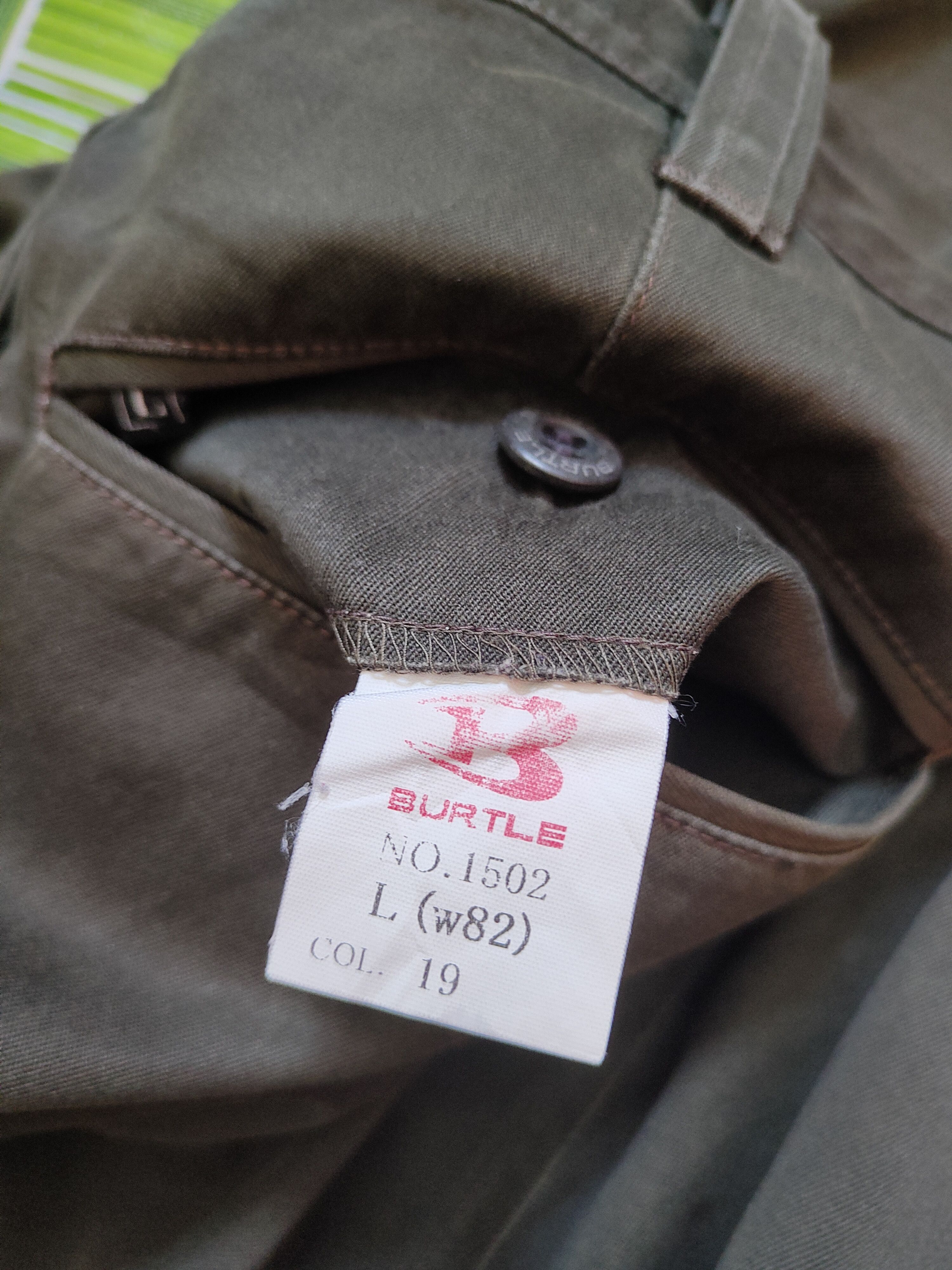 Japanese Brand Burtle Dark Brown Multipocket Cargo Pants N#S48 Size US 30 / EU 46 - 18 Thumbnail