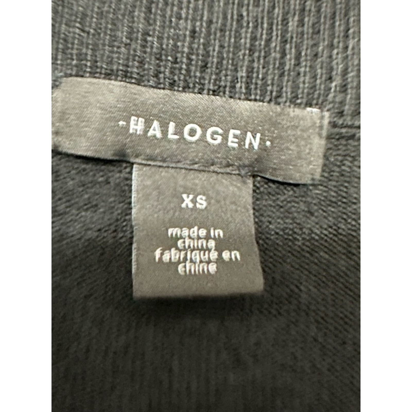 Other Halogen Sweater Long Sleeve V Neck Lightweight Black W XS Size XS / US 0-2 / IT 36-38 - 7 Thumbnail