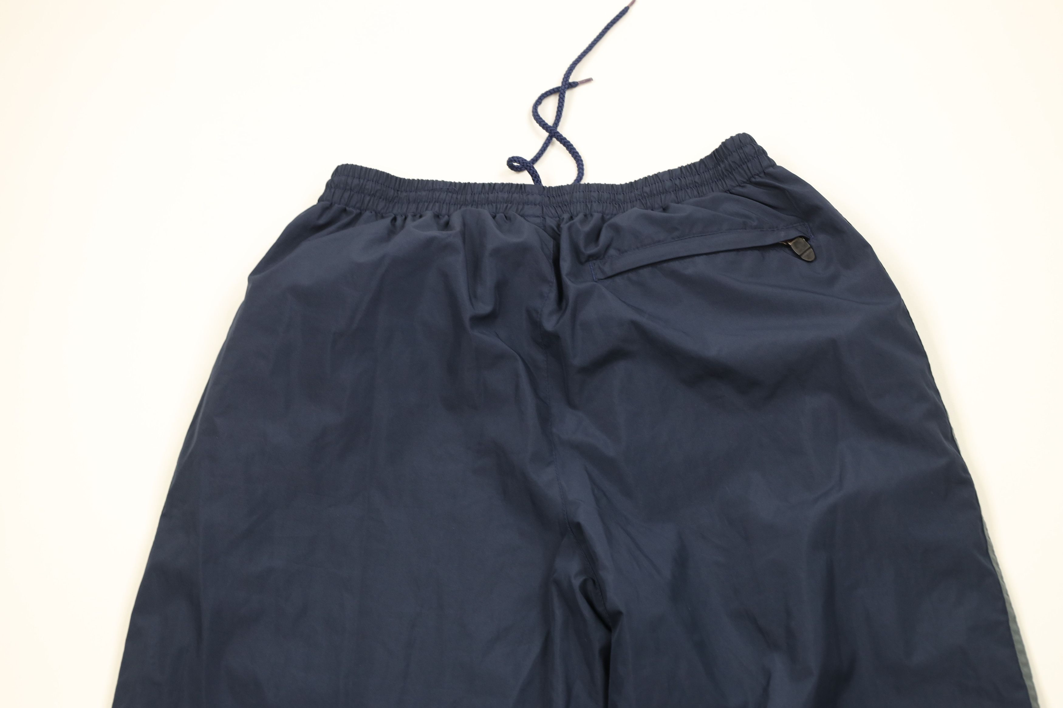 Champion Vintage 90s Champion Lined Wide Leg Windbreaker Pants Blue Size US 34 / EU 50 - 10 Thumbnail