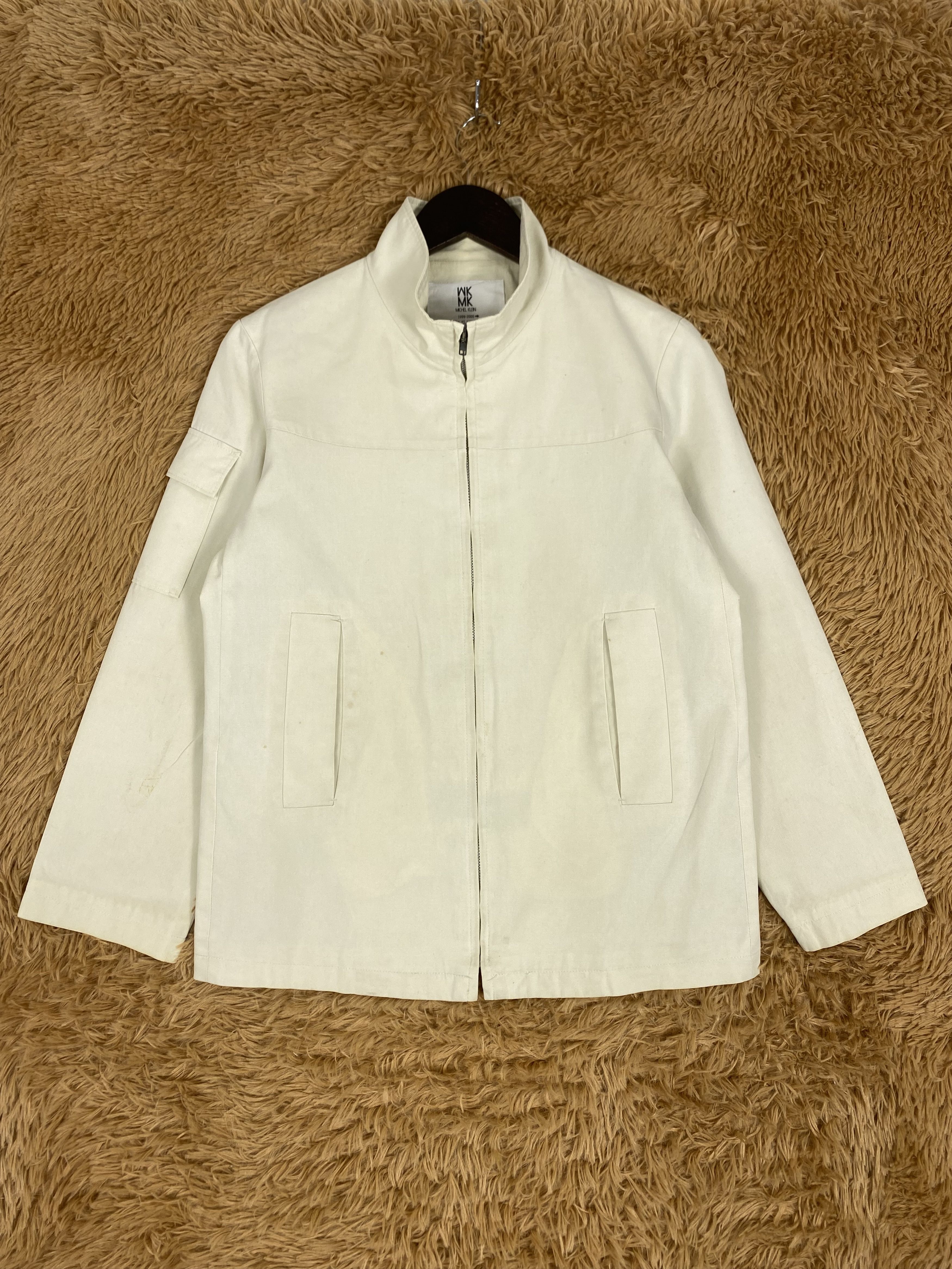 Michel Klein Vintage Michel Klein Zip Up Jacket PJ2516 Size US S / EU 44-46 / 1 - 1 Thumbnail