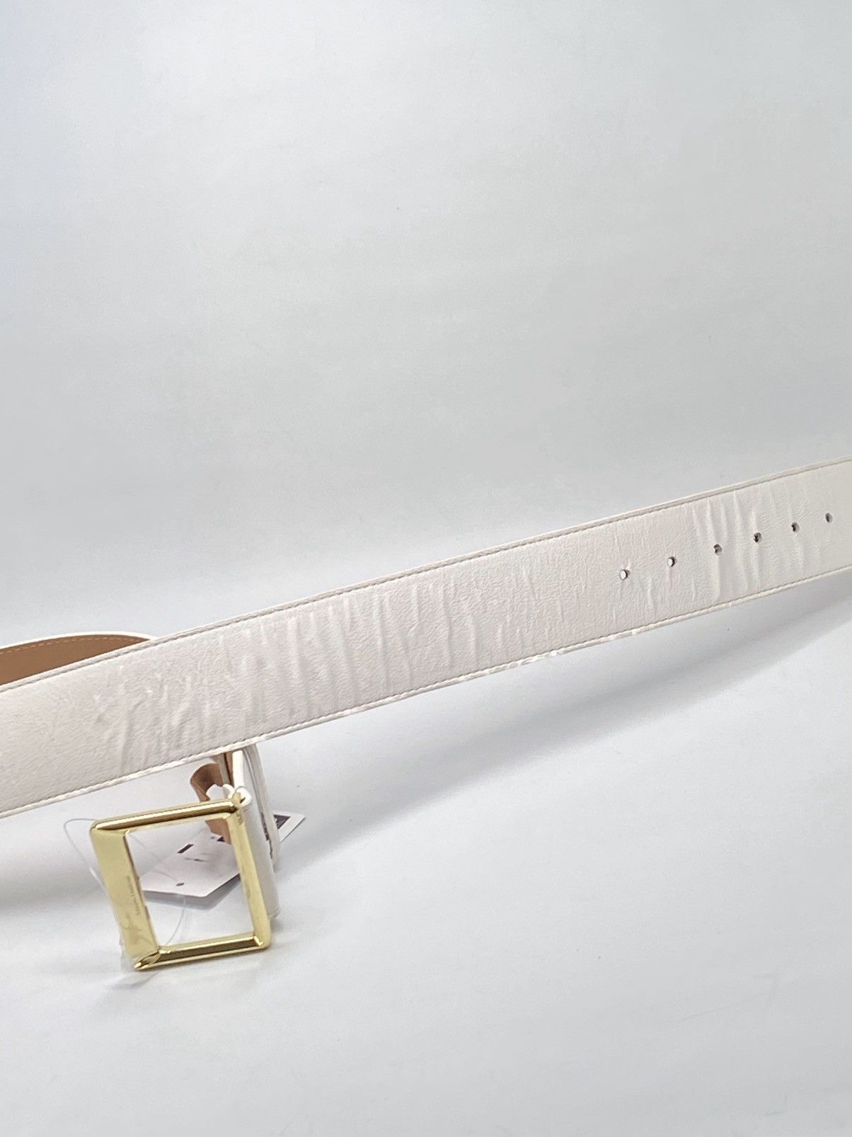 Other Sergio Hudson Square Buckle Wide Leather Belt size 12 Size ONE SIZE - 12 Thumbnail