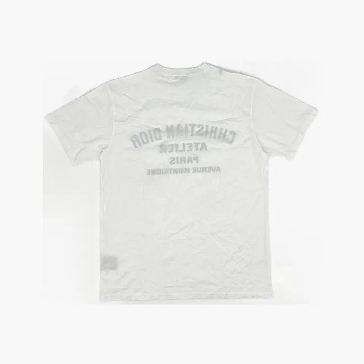 Dior Dior Atelier White Letter Print T-Shirt 0079-2507