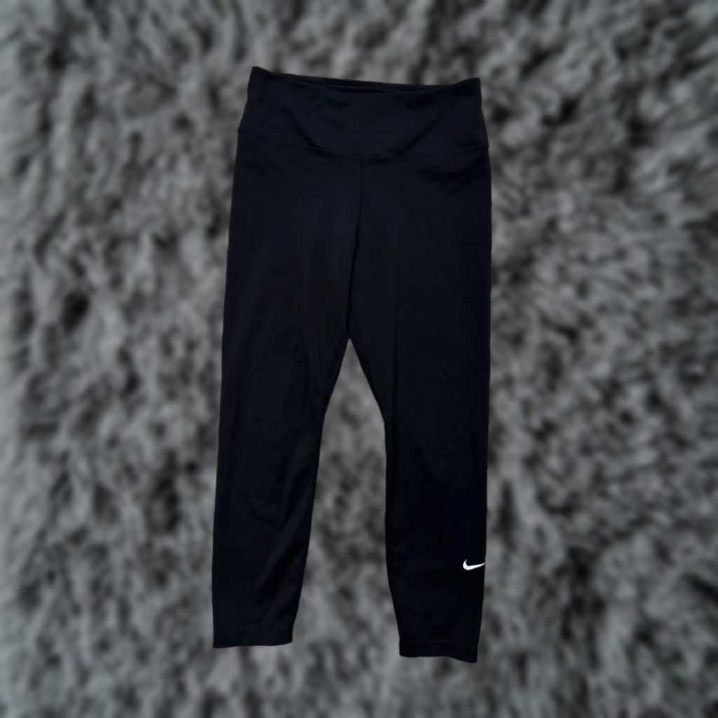 Nike Nike Dri-FIT Leggings Womens Small Black High Rise Yoga Athletic Pants Workout Gym Size 28" / US 6 / IT 42 - 1 Thumbnail
