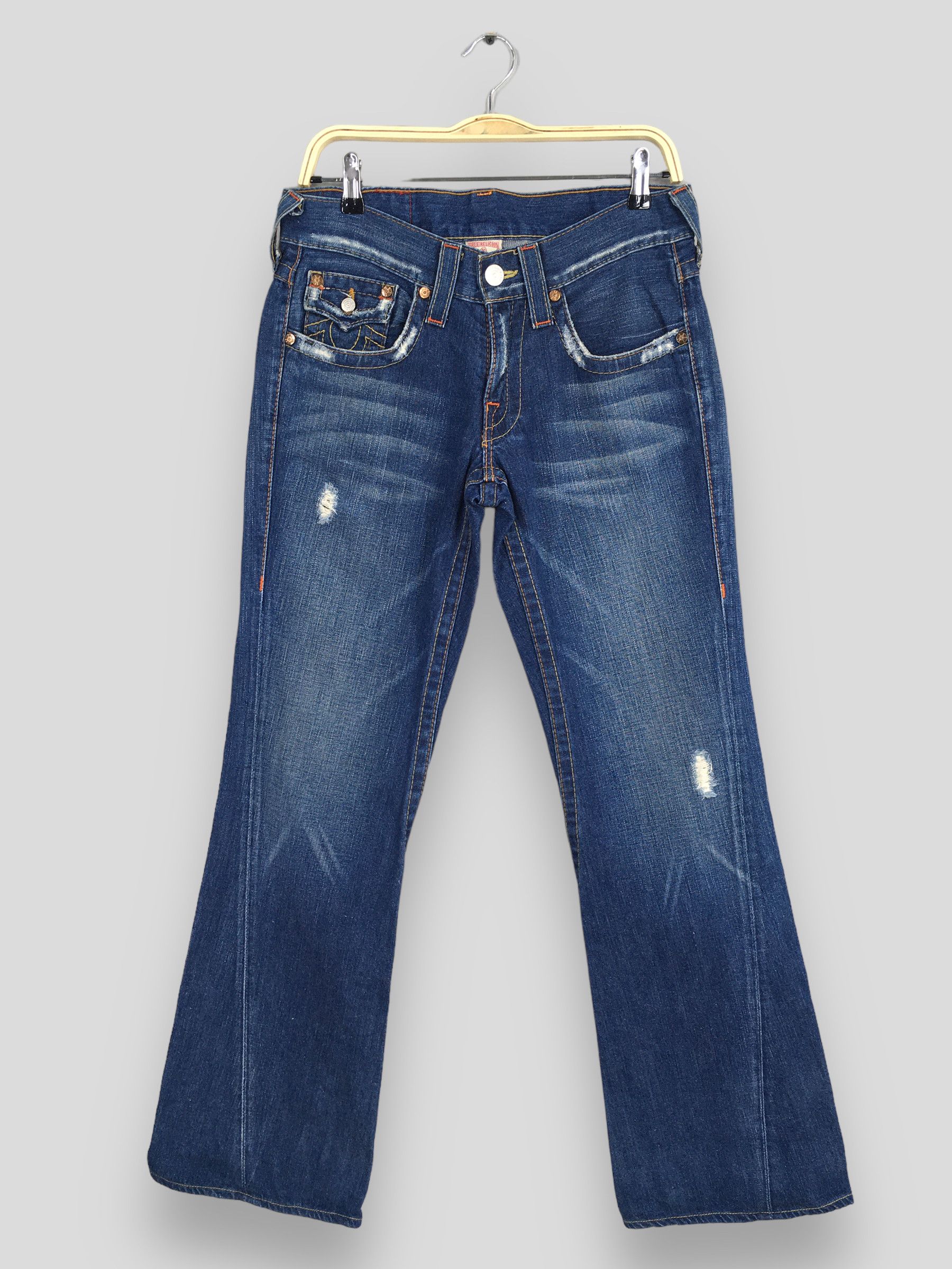 true religion y2k チーフキーフ フレア JNCO × True Religion × Vintage Crazy True Religion Flared