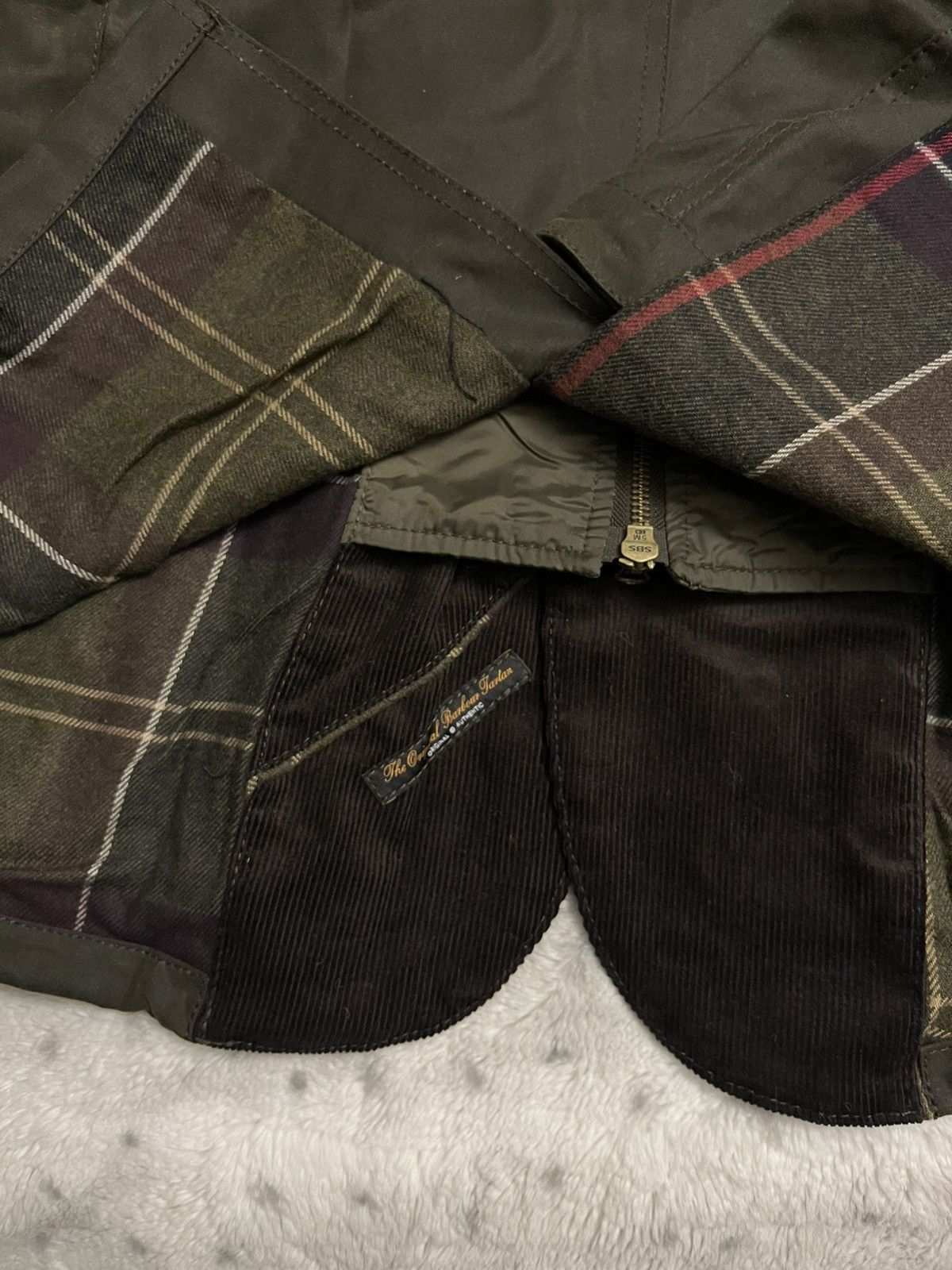 Barbour BARBOUR Ogston Waxed Cotton Jacket MSRP$625 Size US XXL / EU 58 / 5 - 5 Thumbnail