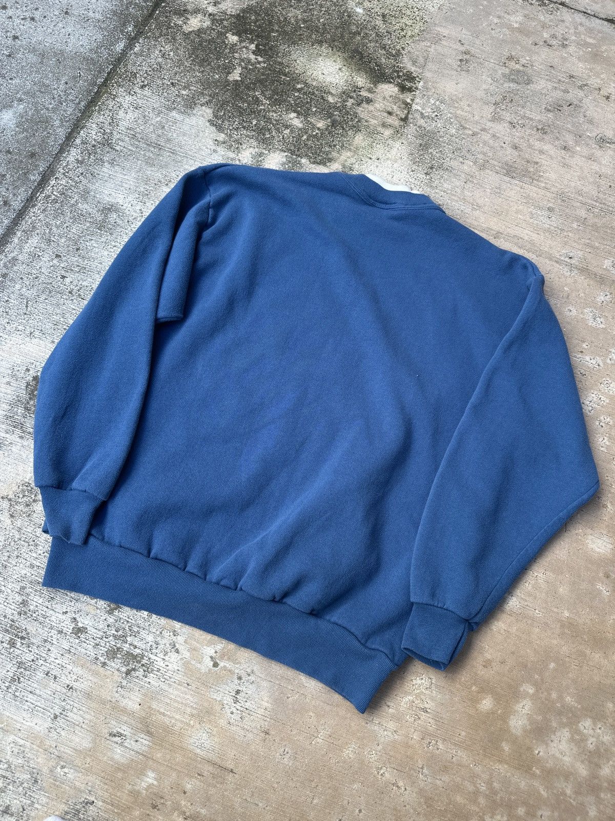 Other Vintage 90s Cyan Cottage Core Snow Nature Crewneck XL Size US XL / EU 56 / 4 - 7 Thumbnail