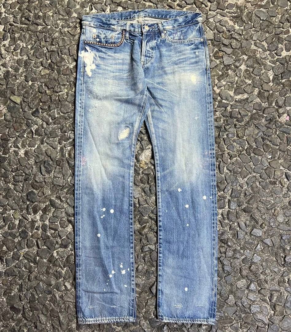 Hysteric Glamour - Studded Denim Dye Jeans