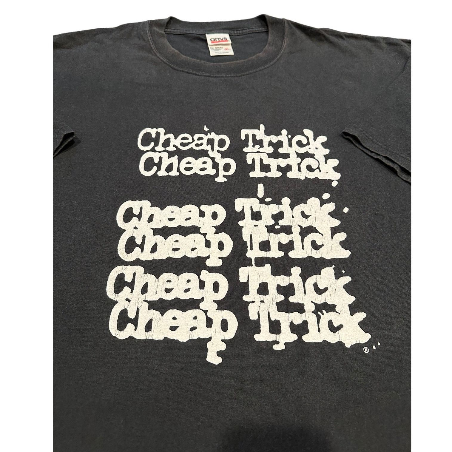 Anvil 2003 Vintage Y2K Cheap Trick Special One Japan Tour Size US XL / EU 56 / 4 - 3 Thumbnail