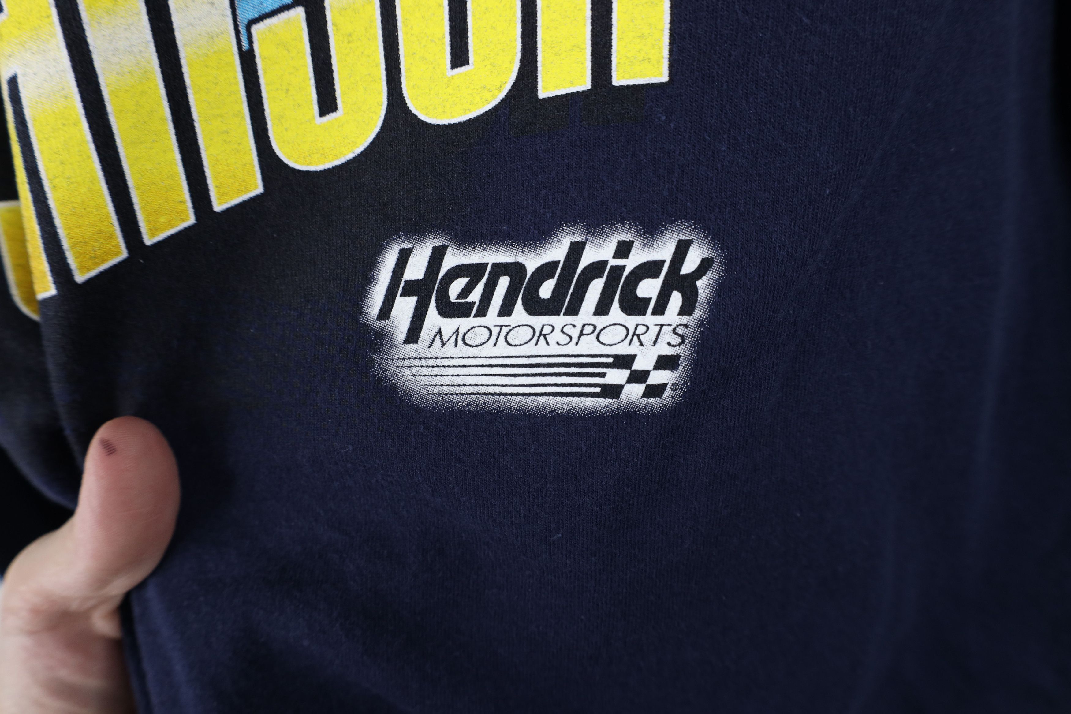 Vintage Vintage Y2K NASCAR Jimmie Johnson Racing Long Sleeve T-Shirt Size US L / EU 52-54 / 3 - 6 Thumbnail