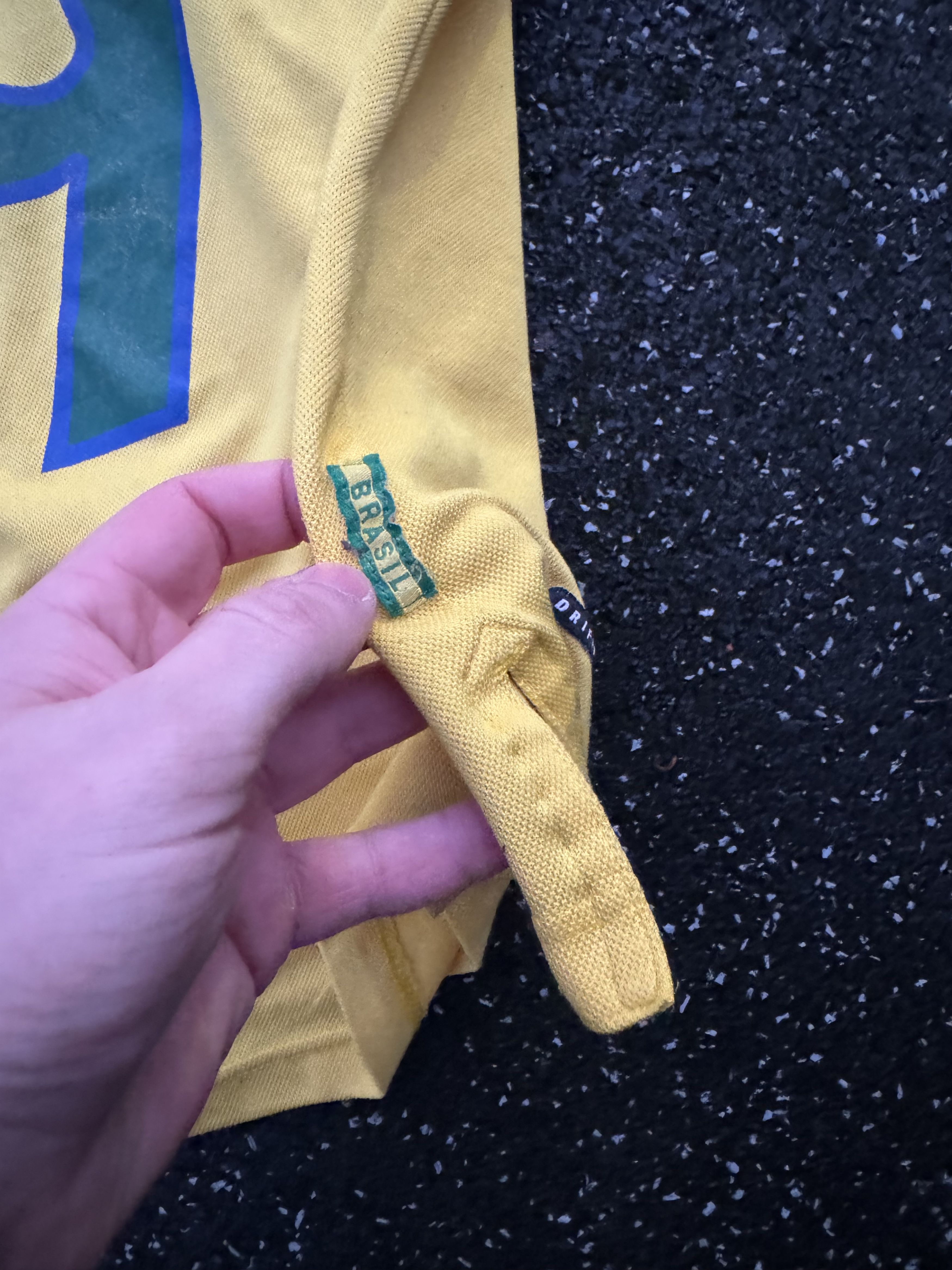 Nike × Vintage 1998 Nike Brasil Ronaldo Vintage & Rare Jersey Football Size US L / EU 52-54 / 3 - 7 Thumbnail