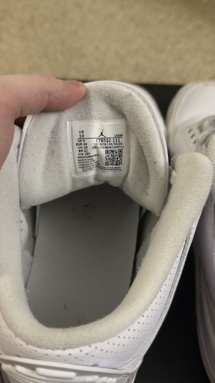 Jordan Brand Jordan 3 Pure Money Size US 10 / EU 43 - 7 Thumbnail