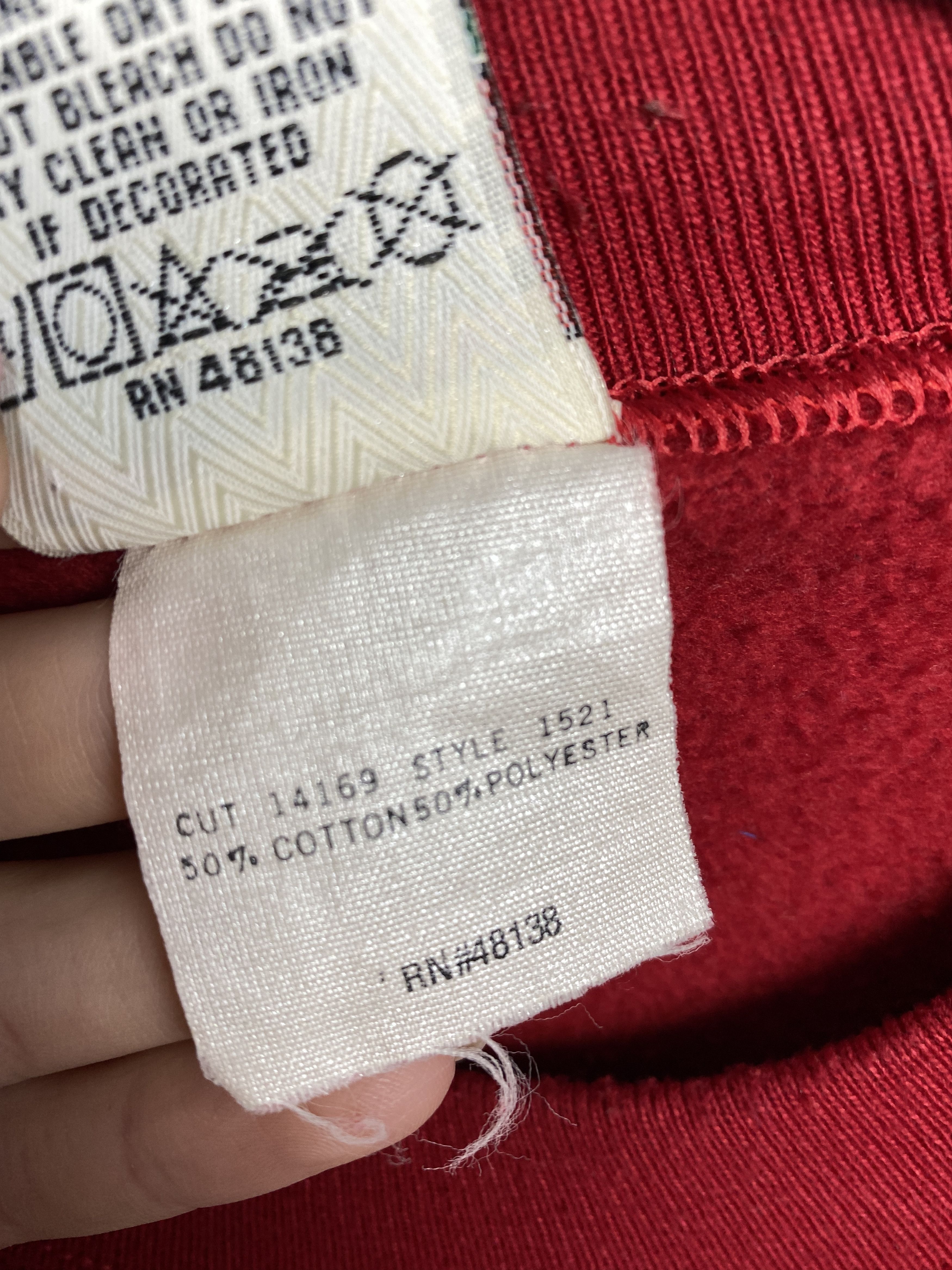 NFL Washington Redskins 90s Vintage Sweatshirt Made in USA Size US XL / EU 56 / 4 - 6 Thumbnail