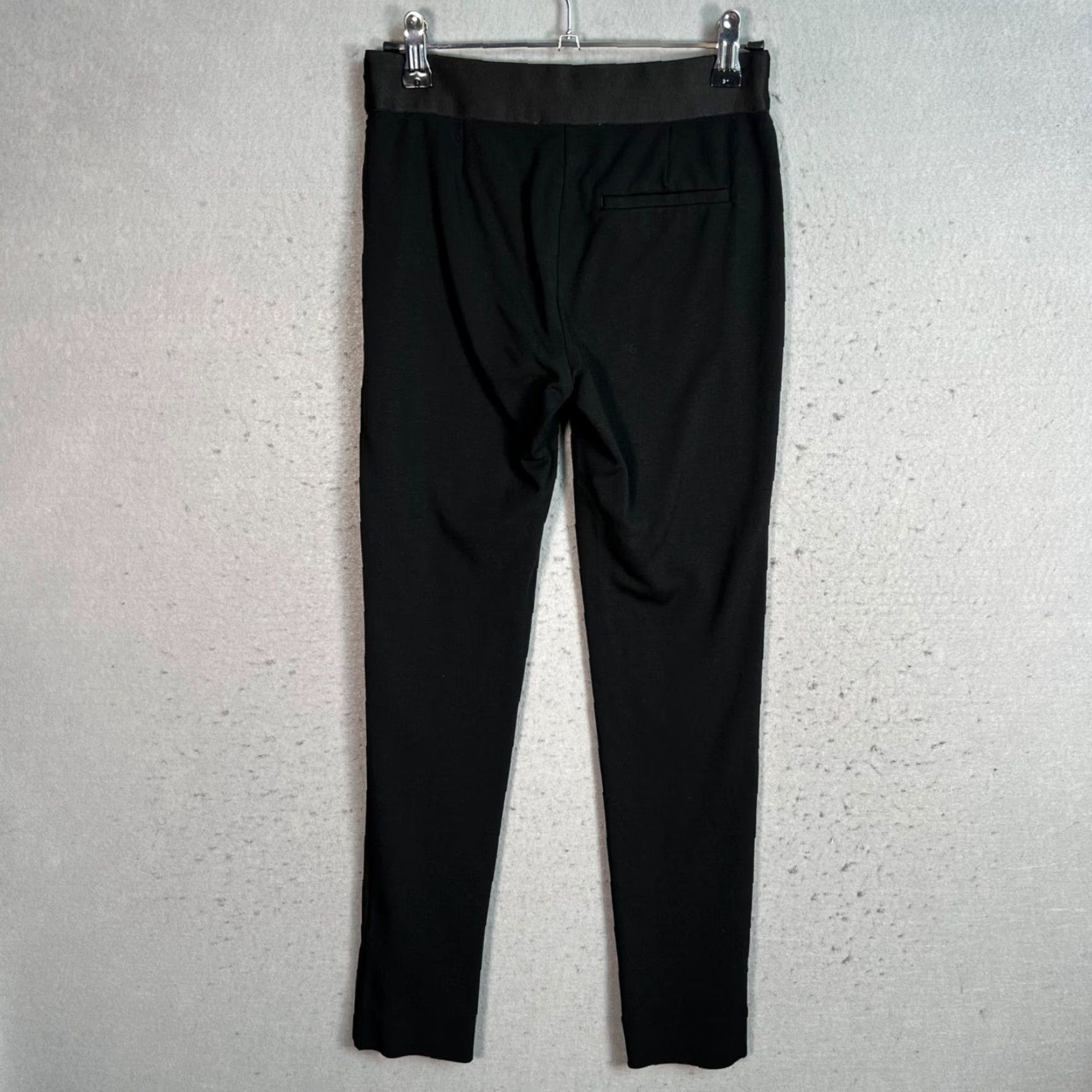 Everlane Everlane Womens Size 00 Black Skinny Pants With Side Zipper Closure Size 24" / US 00 / IT 34 - 2 Thumbnail