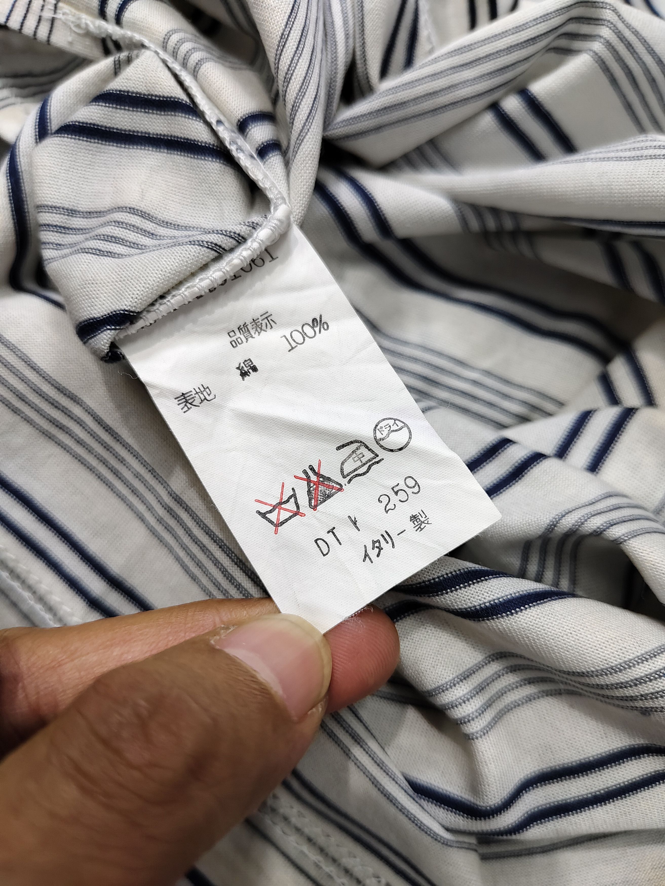 Valentino 80s Valentino Garavani Sport Striped Polo Shirt Size M / US 6-8 / IT 42-44 - 6 Thumbnail