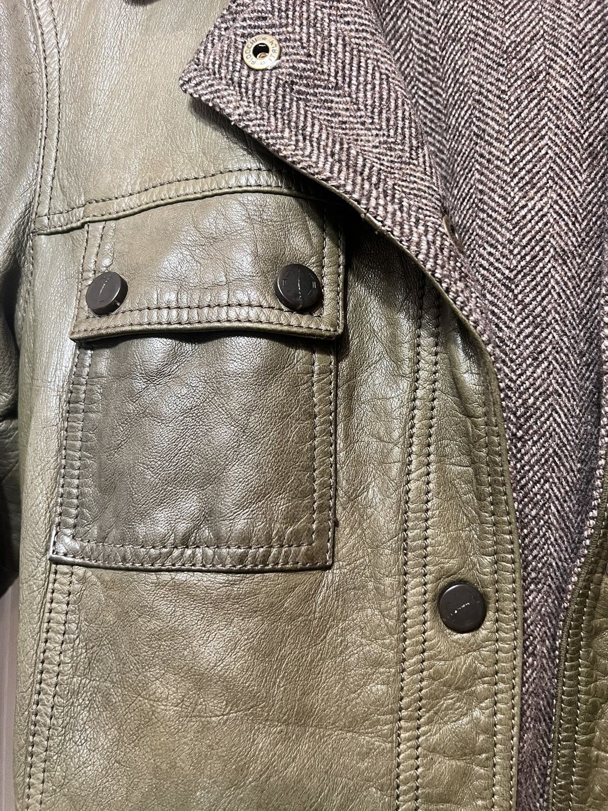 Etro vintage leather jacket Etro Size S / US 4 / IT 40 - 7 Thumbnail