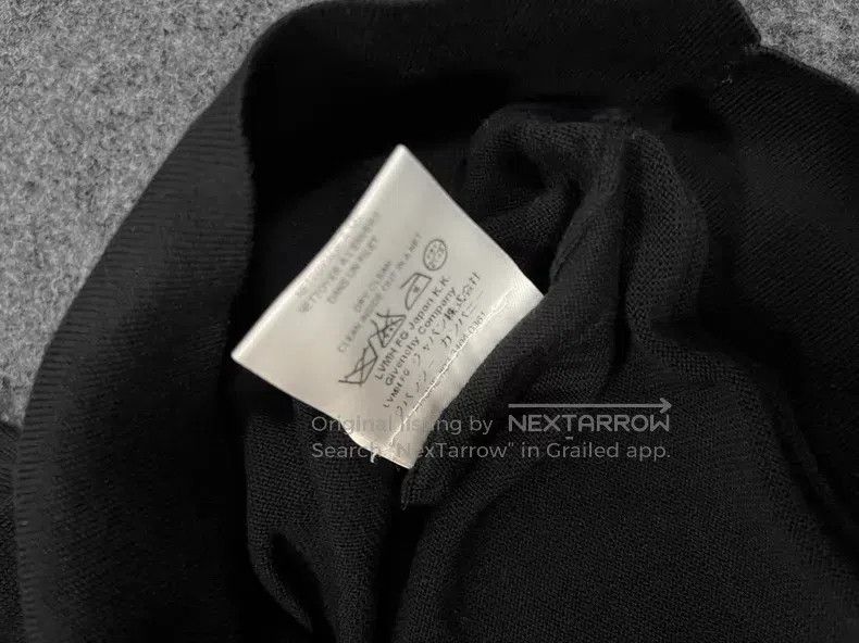 Givenchy Givenchy Black Dog Head Embroidered Knit Sweater Size US XL / EU 56 / 4 - 5 Thumbnail