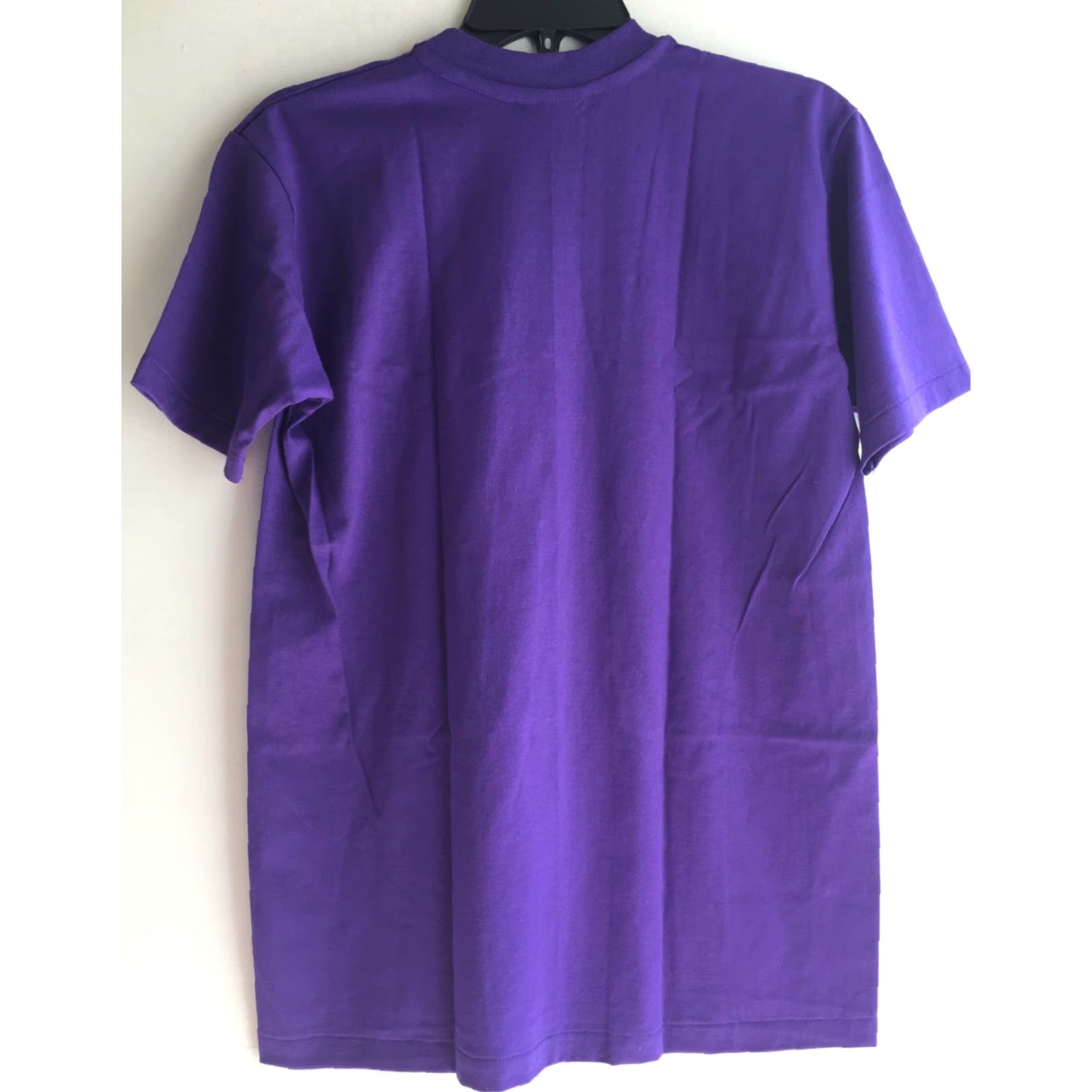 Vintage VINTAGE Hanes Fifty-Fifty T-Shirt Gorilla Enterprises Big Rig Truck Trucker 80s 90s Purple M Mens Graphics USA Size US M / EU 48-50 / 2 - 6 Thumbnail