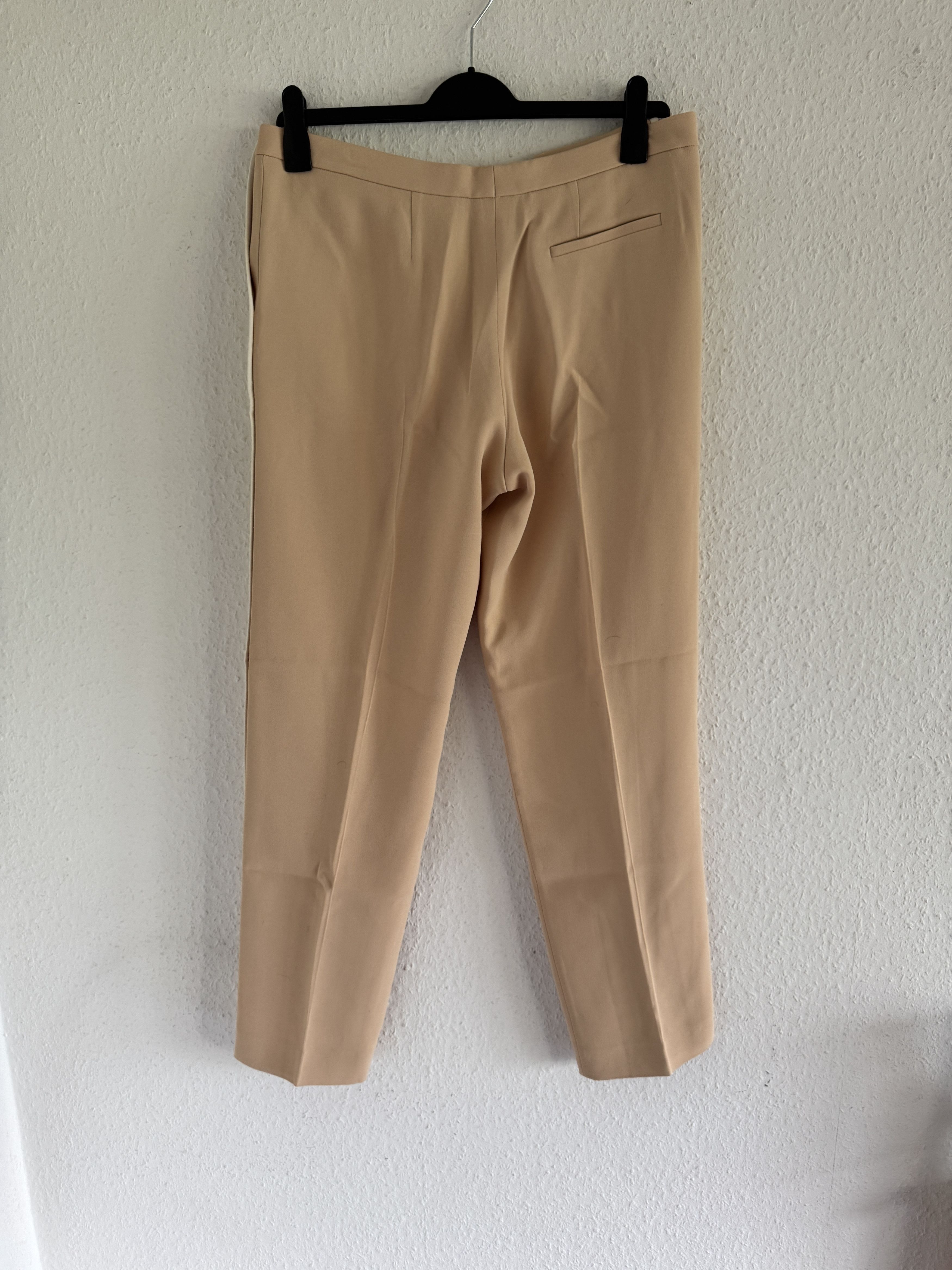 Chloe Beige Side-Stripe Trousers Size 30" / US 8 / IT 44 - 4 Thumbnail