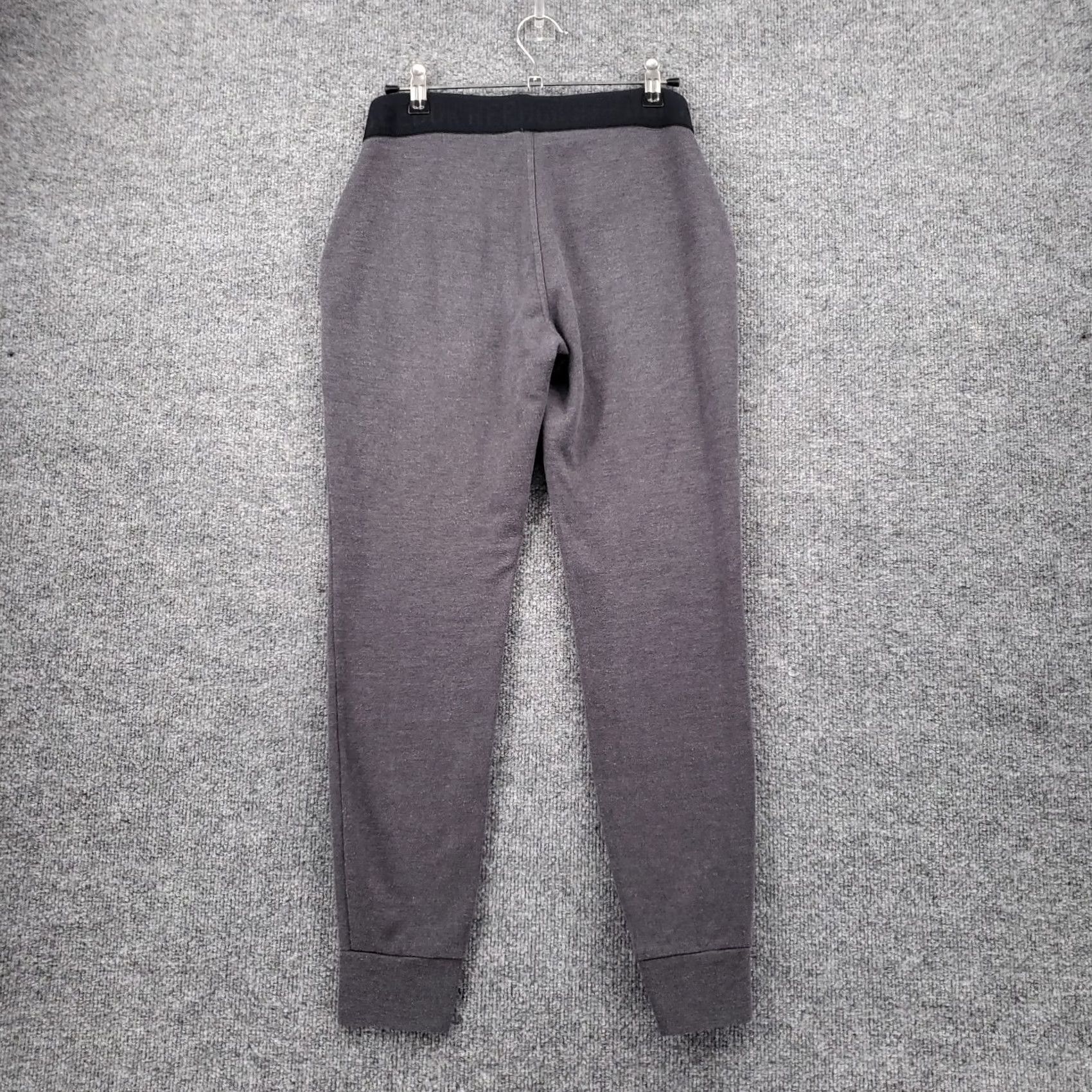 Reebok Reebok Pants XS Gray Jogger Skinny Mid Rise Flat Front Drawstring Cotton Womens Size 26" / US 2 / IT 38 - 2 Thumbnail