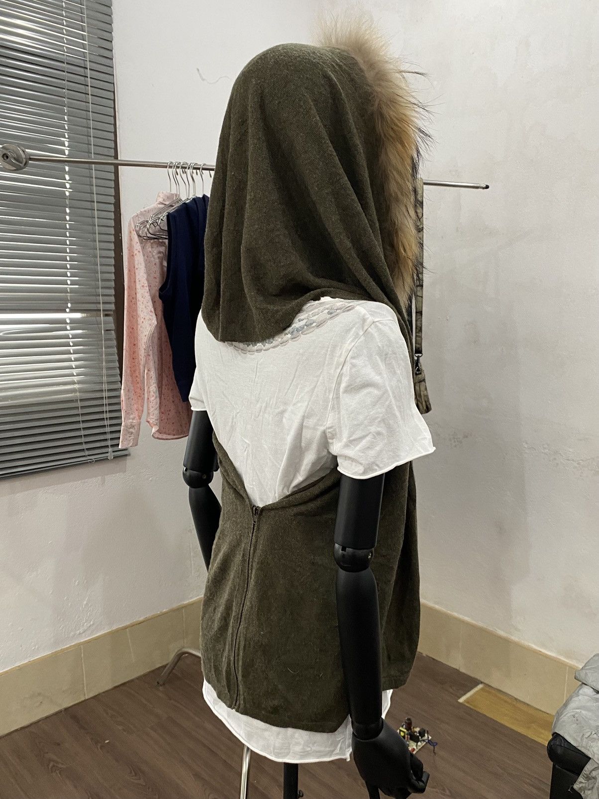 GOA GOA Japan 00s Y2K Archive Fur Trim Long Scarf Size ONE SIZE - 3 Thumbnail
