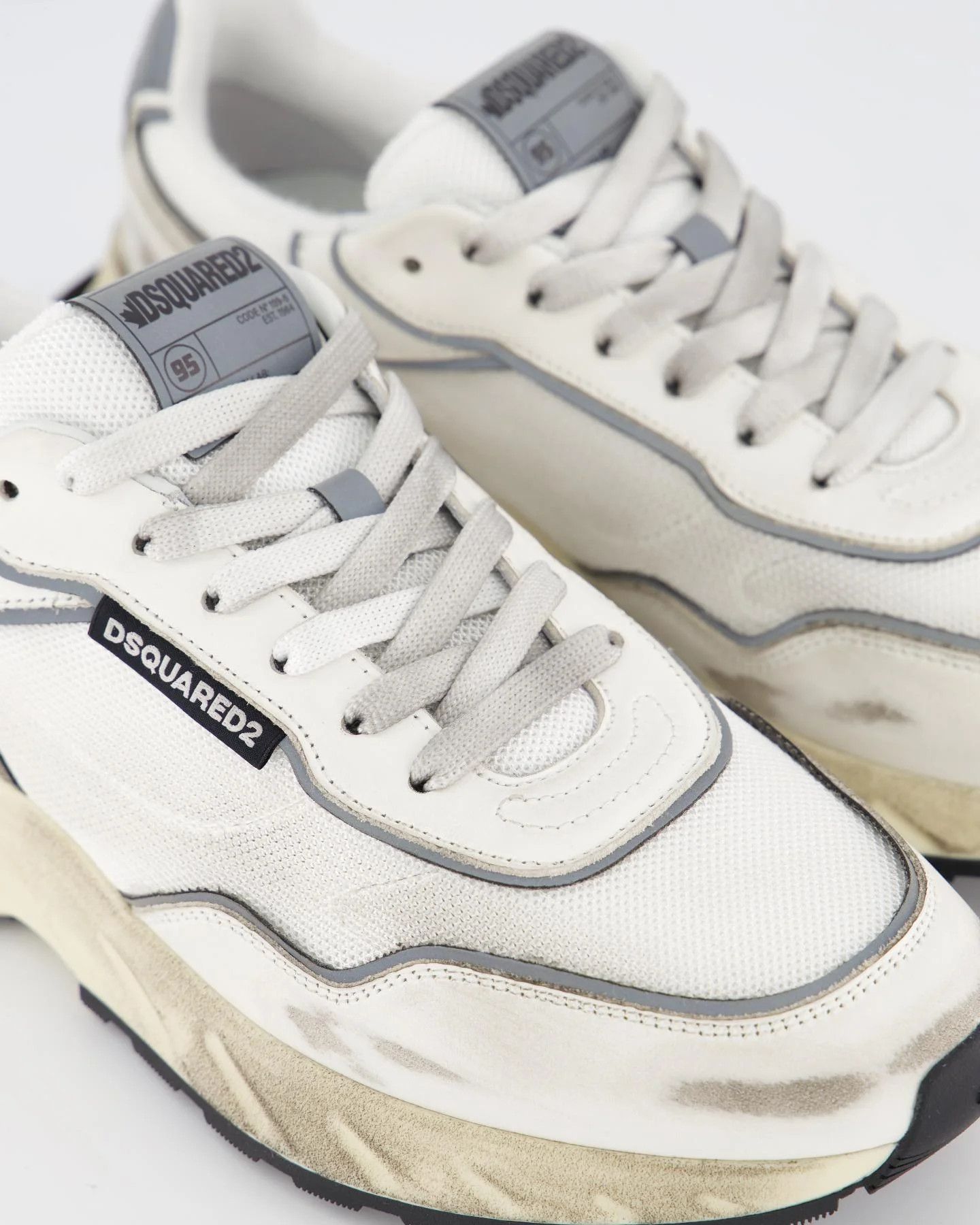 Dsquared2 o1s22i1n0325 Sprinter Low-Top Sneakers in White Size US 9 / EU 42 - 5 Thumbnail