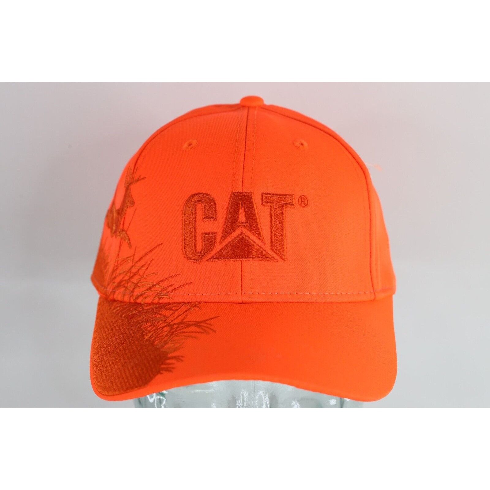 Caterpillar × Vintage Deadstock Vintage Y2K 2006 Cat Caterpillar Deer Buck Hat Size ONE SIZE - 1 Thumbnail