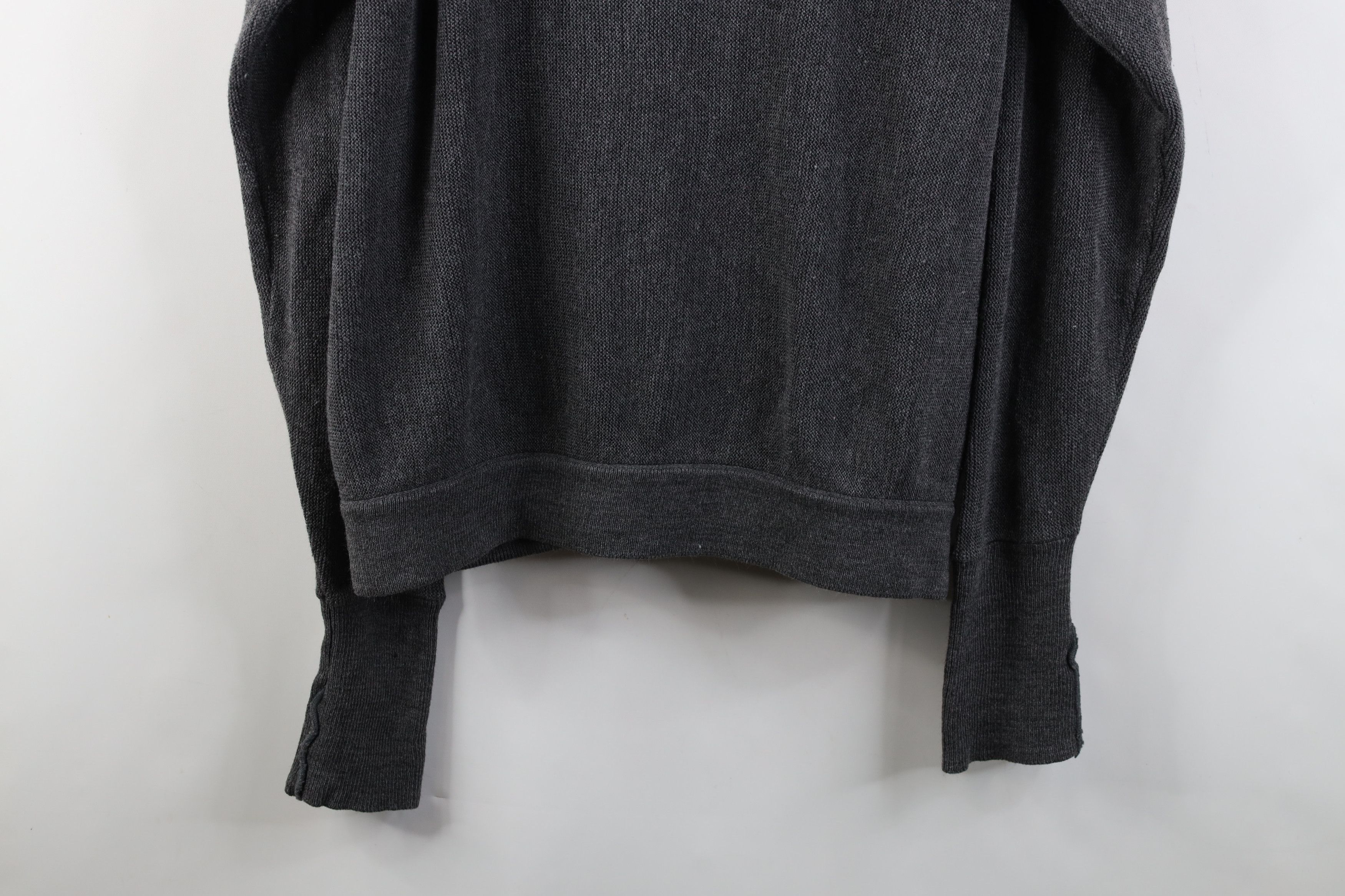 Vintage Vintage 70s Streetwear Kurt Cobain Cardigan Sweater Gray Size US XL / EU 56 / 4 - 11 Thumbnail