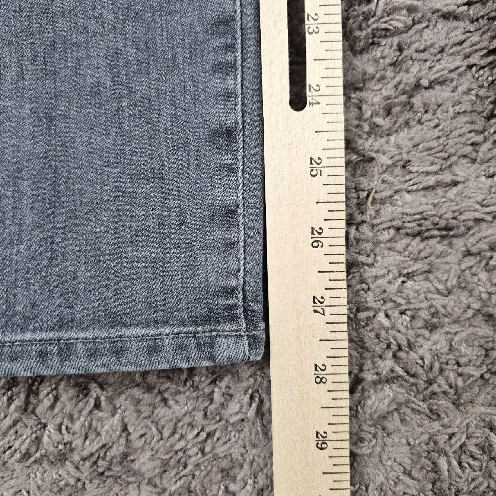 Vintage AG Adriano Goldschmied Jeans Women 30 Gray Ankle Skinny Stretch 30x28 Size 30" / US 8 / IT 44 - 6 Thumbnail