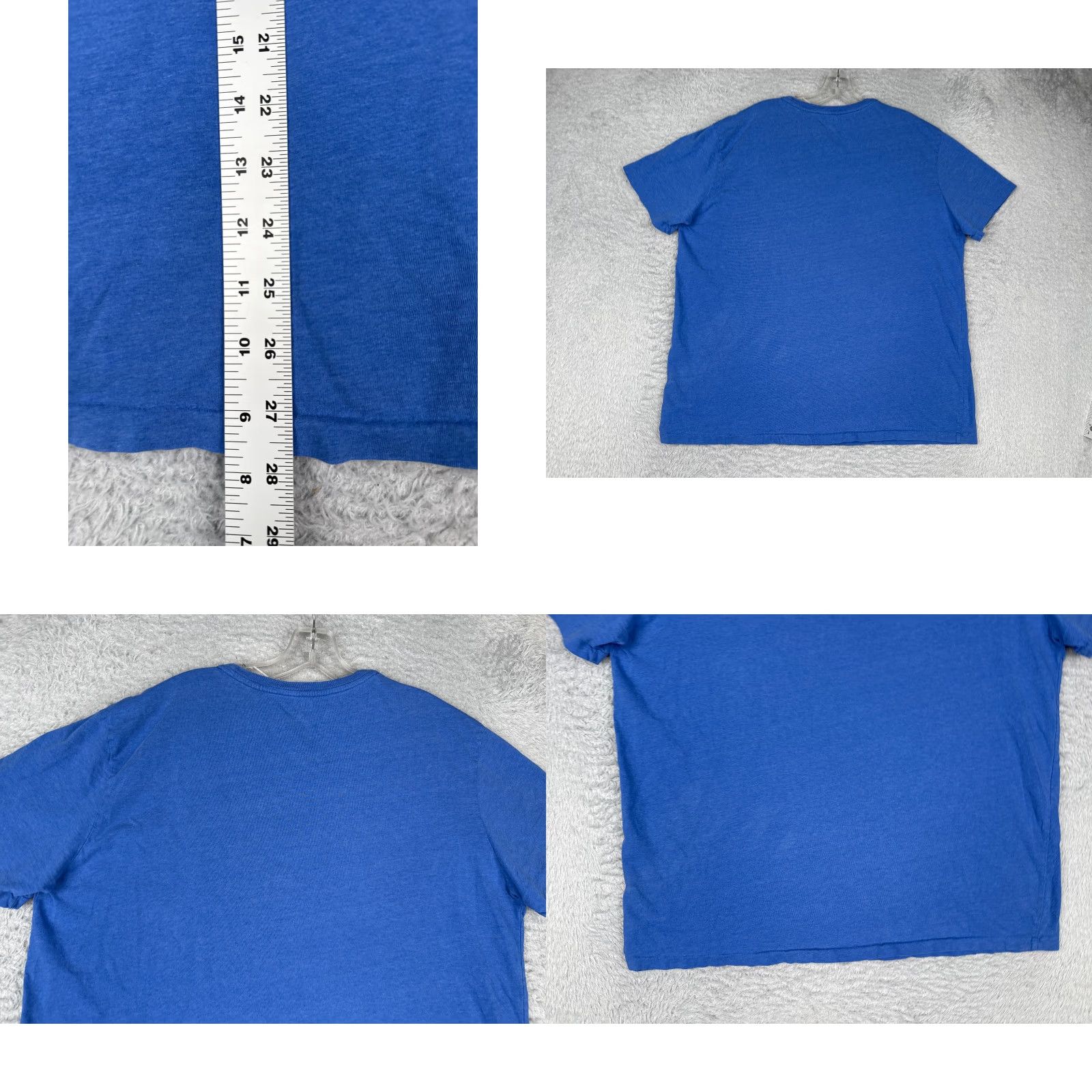 Ralph Lauren Polo Ralph Lauren Shirt Adult XL Blue Crew Neck 100% Cotton Pocket Logo T-Shirt Men’s Wear All Seasons Size US XL / EU 56 / 4 - 9 Thumbnail