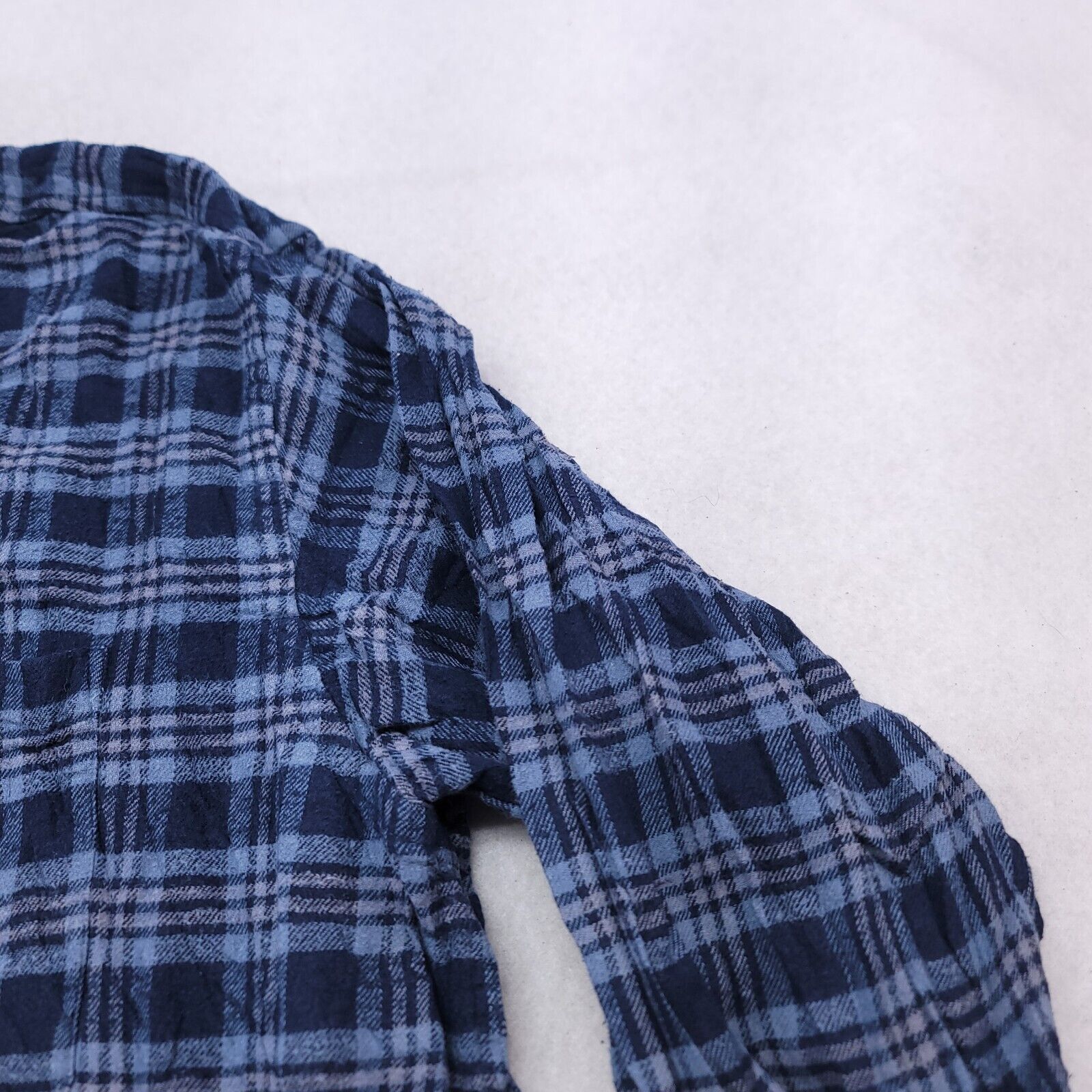 Arrow Arrow Tartan Flannel Shirt Mens Size Extra Large XL Blue Size US XL / EU 56 / 4 - 5 Thumbnail