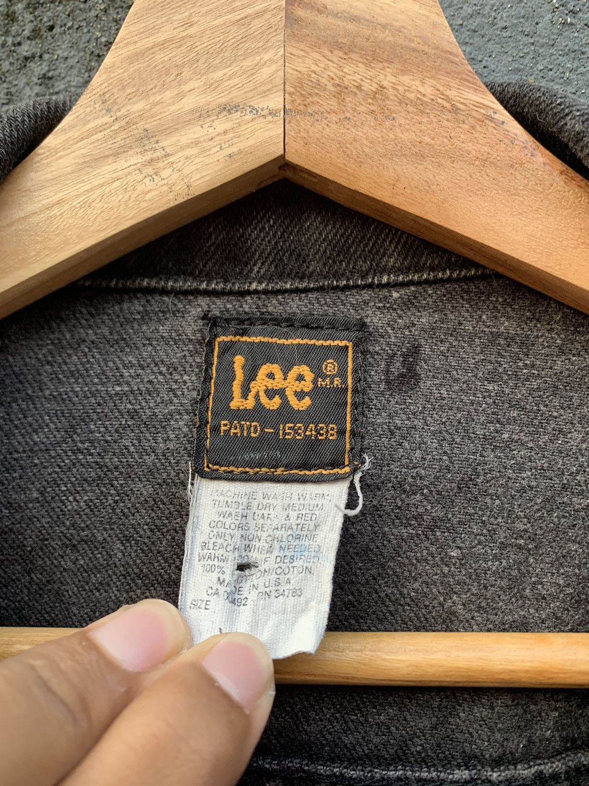 Lee 👹VINTAGE LEE STORM RIDER BAR TEES TRUCKER JACKET Size US M / EU 48-50 / 2 - 7 Thumbnail