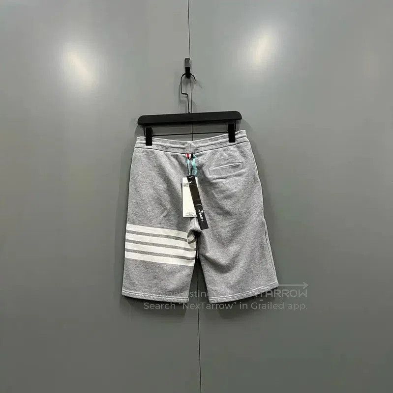 Thom Browne Thom Browne Gray Cotton Striped Shorts . Size US 30 / EU 46 - 2 Thumbnail