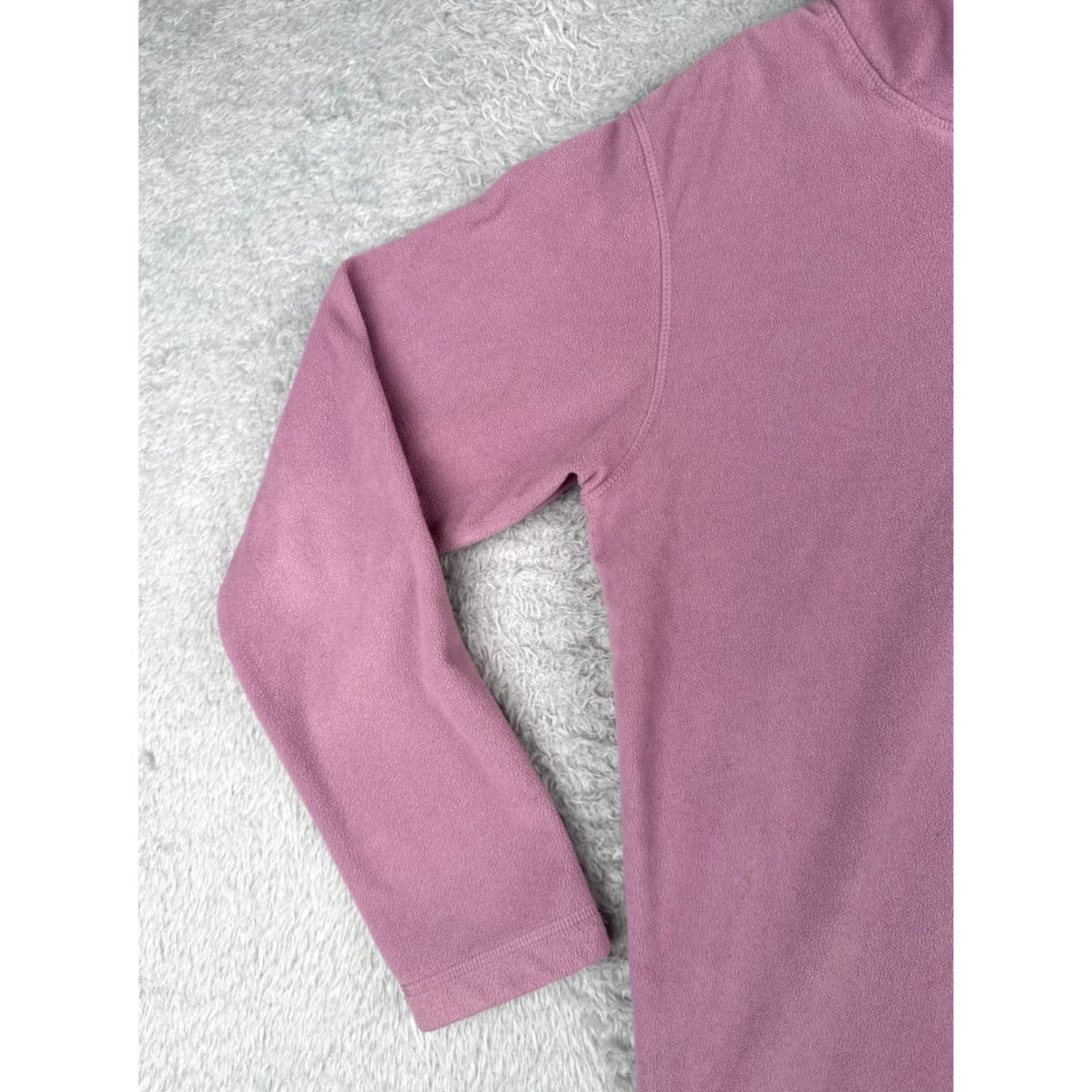 Vintage Cabelas Sweatshirt Women Large Pink Polyester Fleece 1/4 Zip Hike Walk Size L / US 10 / IT 46 - 3 Thumbnail
