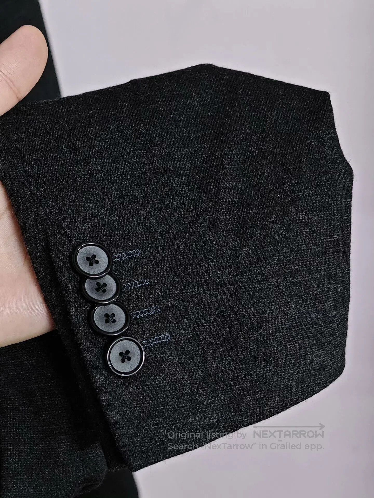 Japanese Brand Casual Unstructured Italian Blazer Jacket. Size US S / EU 44-46 / 1 - 4 Thumbnail