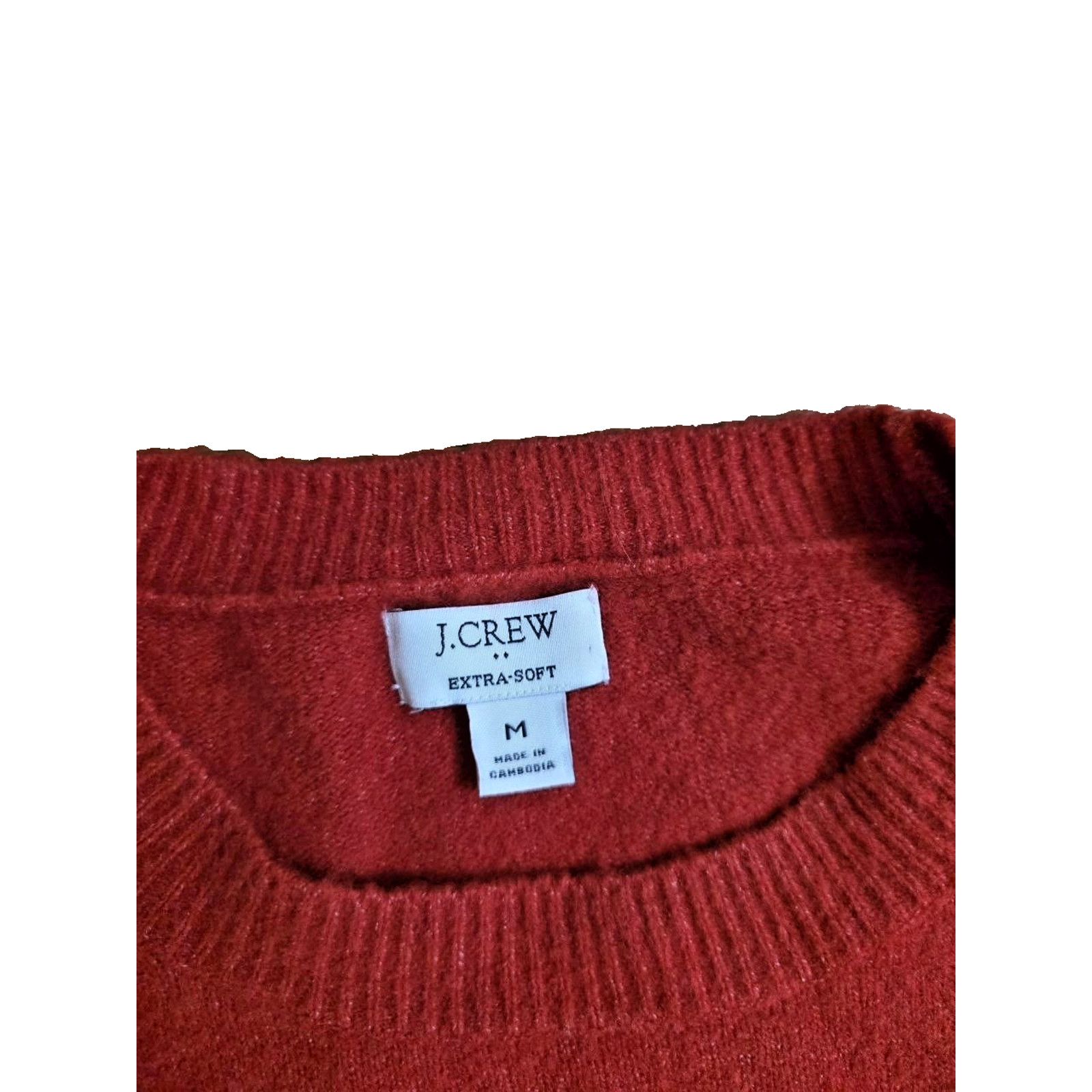 J.Crew J.Crew Crewneck sweater yarn Red Sweater M A001069 Size M / US 6-8 / IT 42-44 - 5 Thumbnail