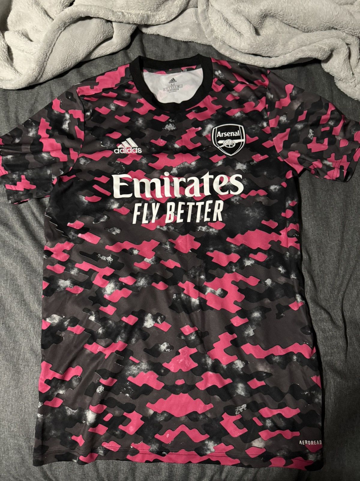 Adidas Arsenal Training Jersey Size US M / EU 48-50 / 2 - 1 Thumbnail
