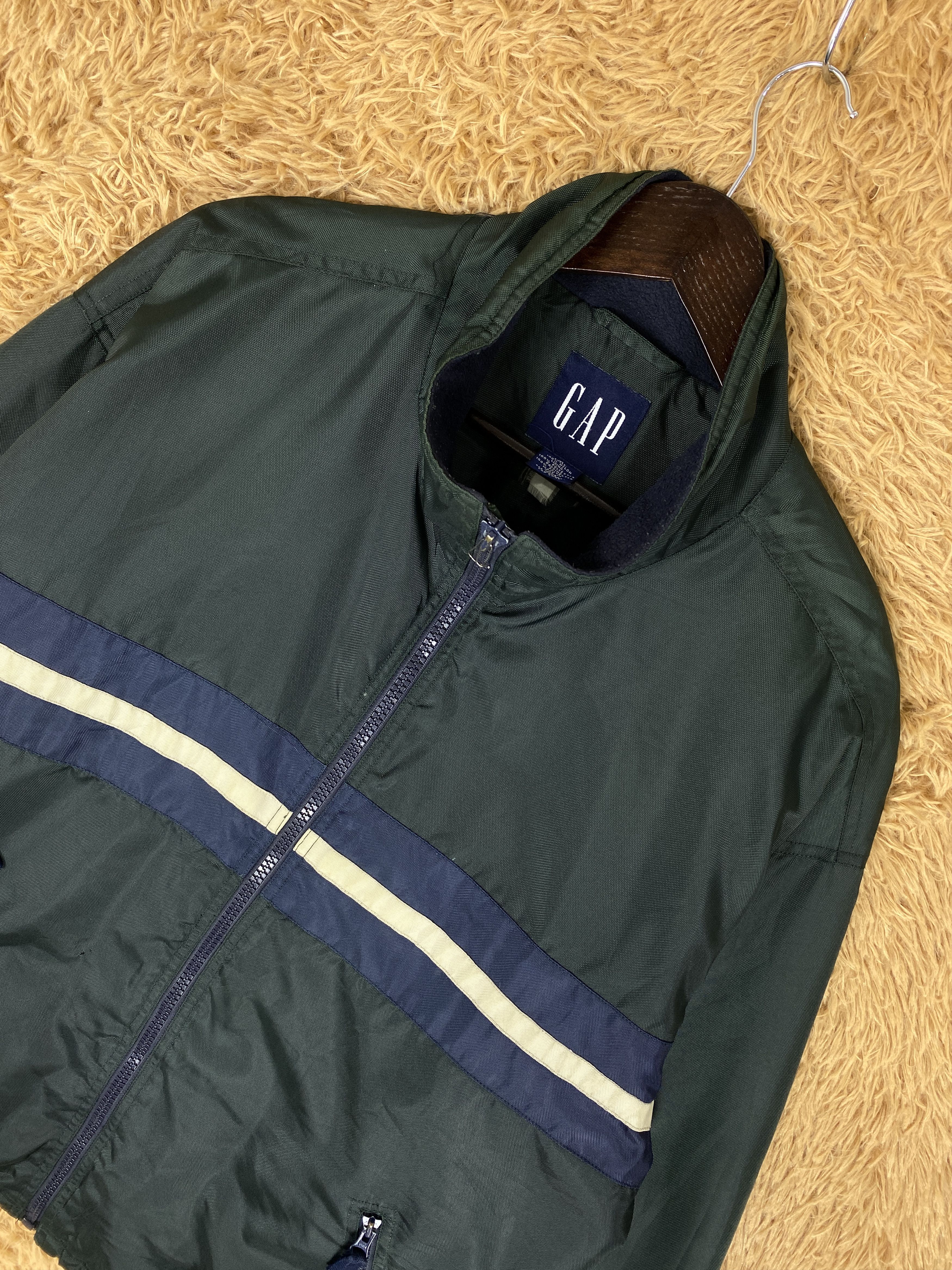 Gap Vintage Gap Fleece Lining Jacket J2235 Size US L / EU 52-54 / 3 - 2 Thumbnail