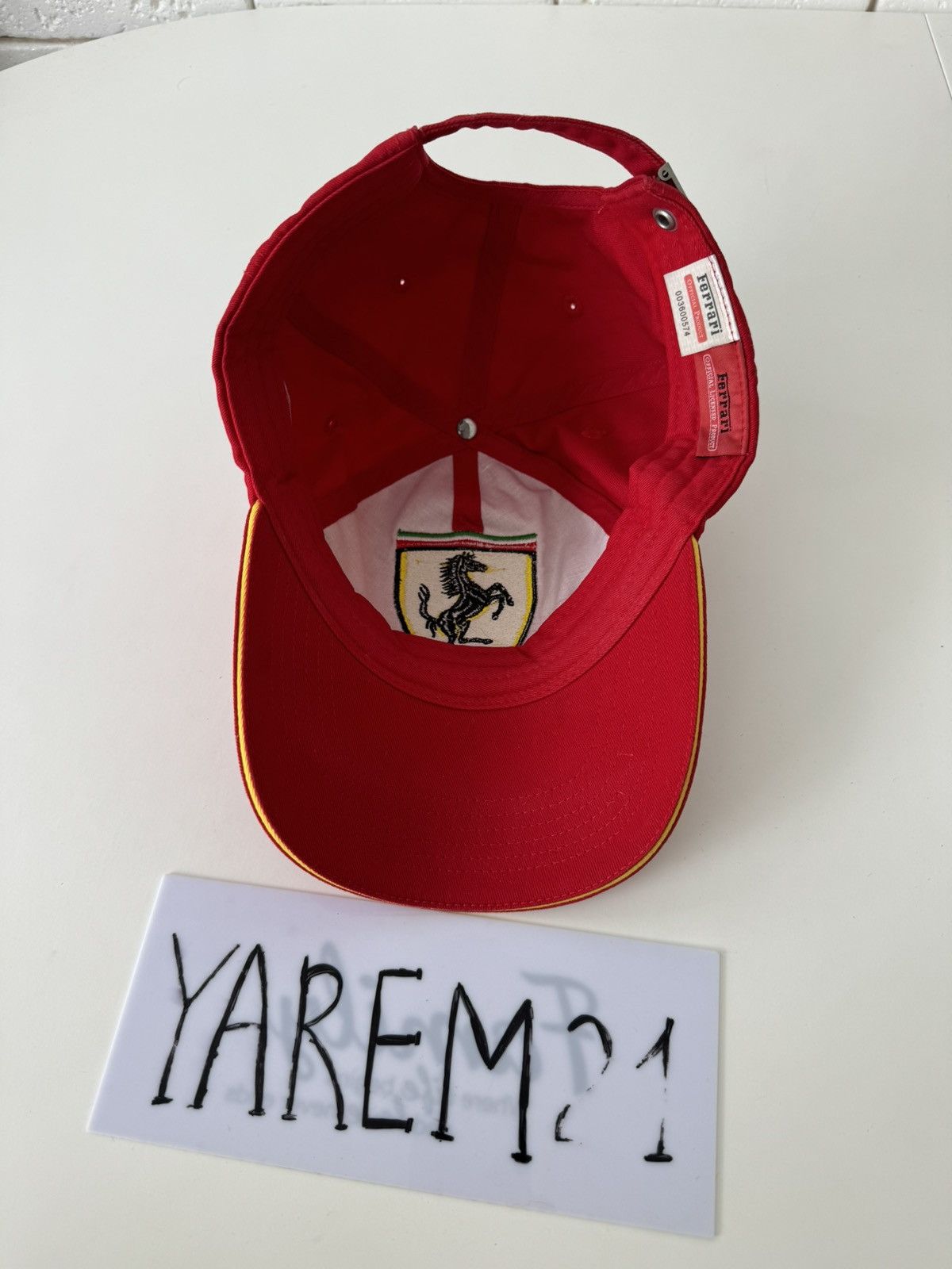 Vintage Ferrari vintage cap hat Size ONE SIZE - 8 Thumbnail