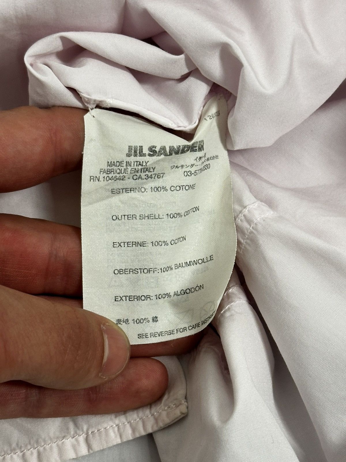 Jil Sander Vintage 90s Jil Sander Shirt Size M / US 6-8 / IT 42-44 - 8 Thumbnail