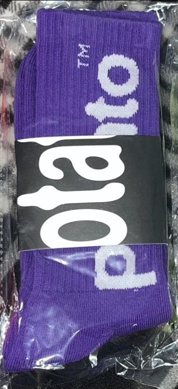 Imran Potato LAST DROP EVER EVER Imran Potato Logo Socks Bundle Size ONE SIZE - 3 Thumbnail