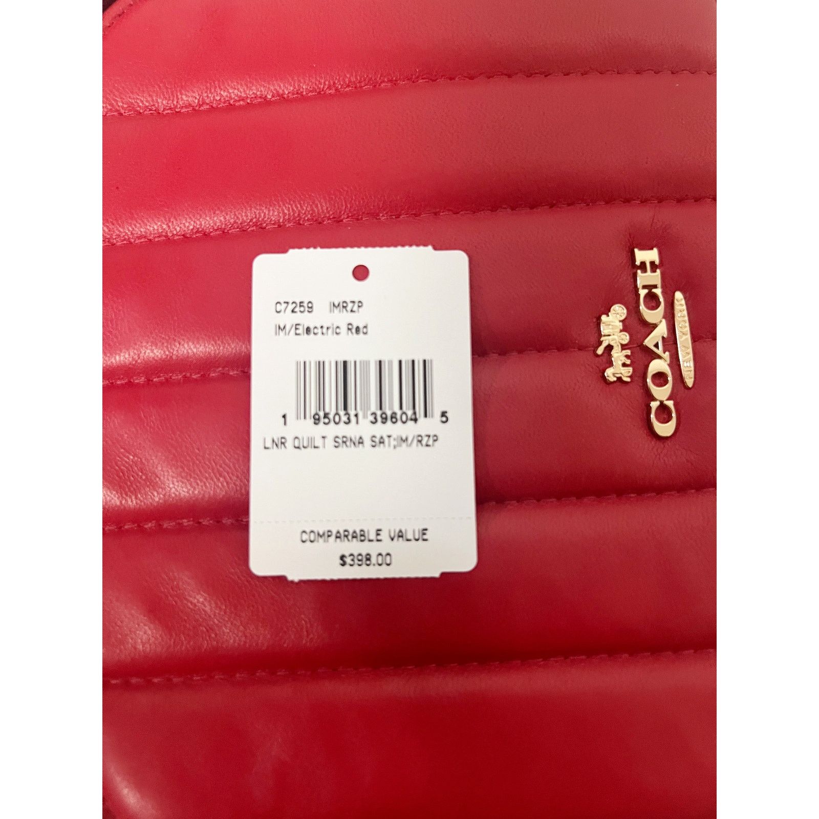 Coach Coach C7259 Serena Satchel With Linear Quilting Size ONE SIZE - 8 Thumbnail