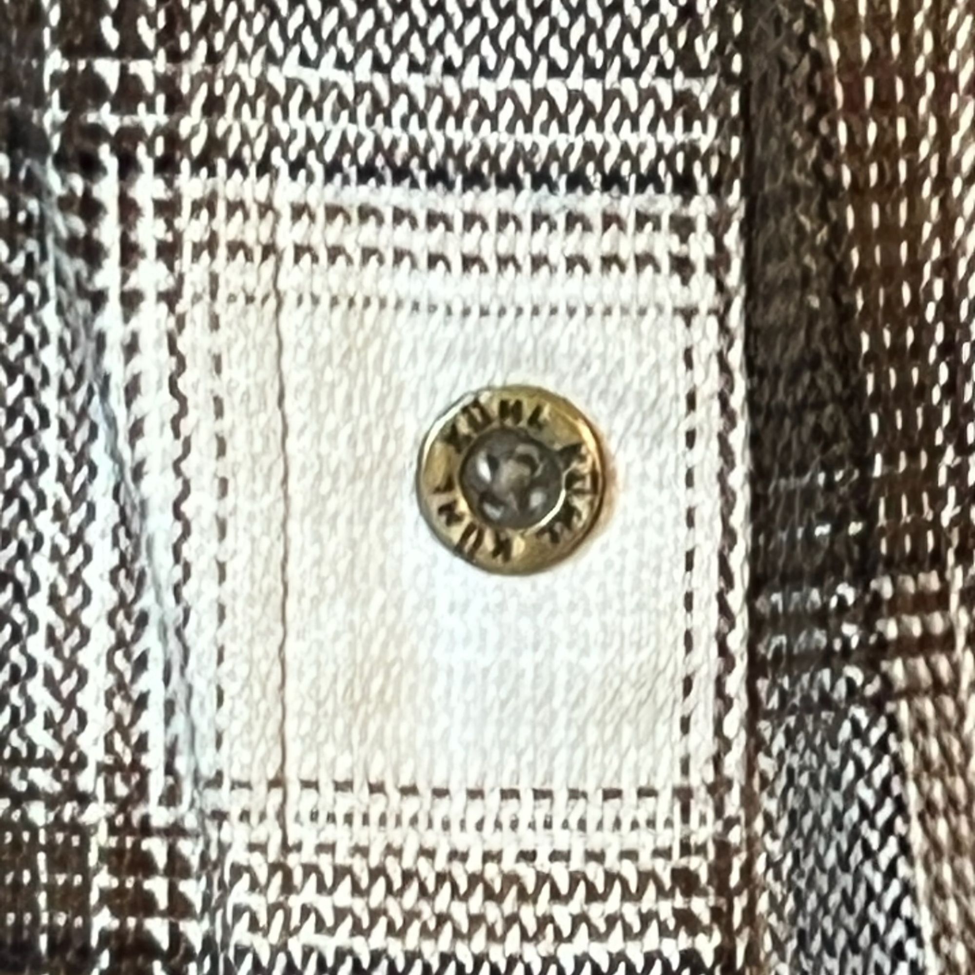 Kuhl Kühl Mens The Law Flannel Shirt Large Plaid Brown/White 100% Size US L / EU 52-54 / 3 - 4 Thumbnail