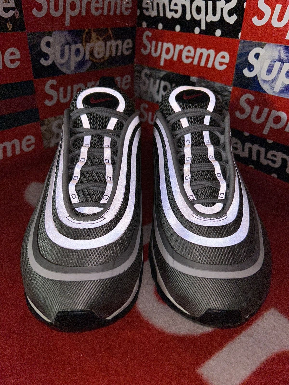Nike Nike Air Max 97 Ultra 17 Silver Bullet 918356-003 size 12 Size US 12 / EU 45 - 2 Thumbnail