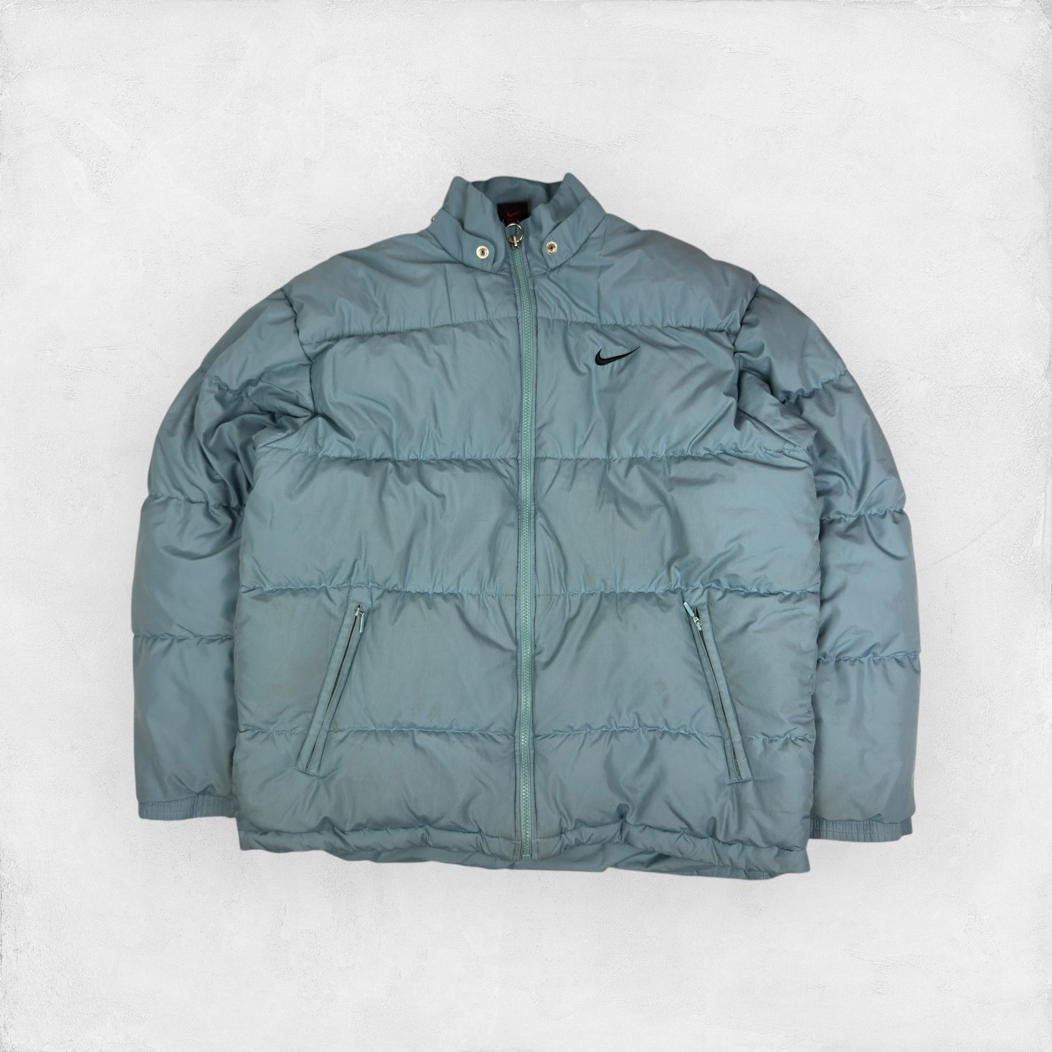 Nike Vintage Nike Womens Full Zip Puffer Down Jacket Large(12-14) Size L / US 10 / IT 46 - 4 Thumbnail