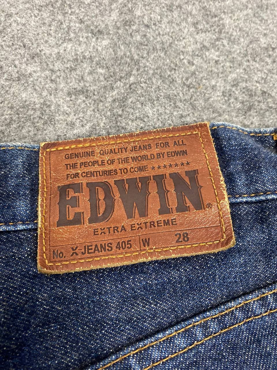 Edwin vintage edwin x-jeans 405 denim nice design Size US 30 / EU 46 - 5 Thumbnail