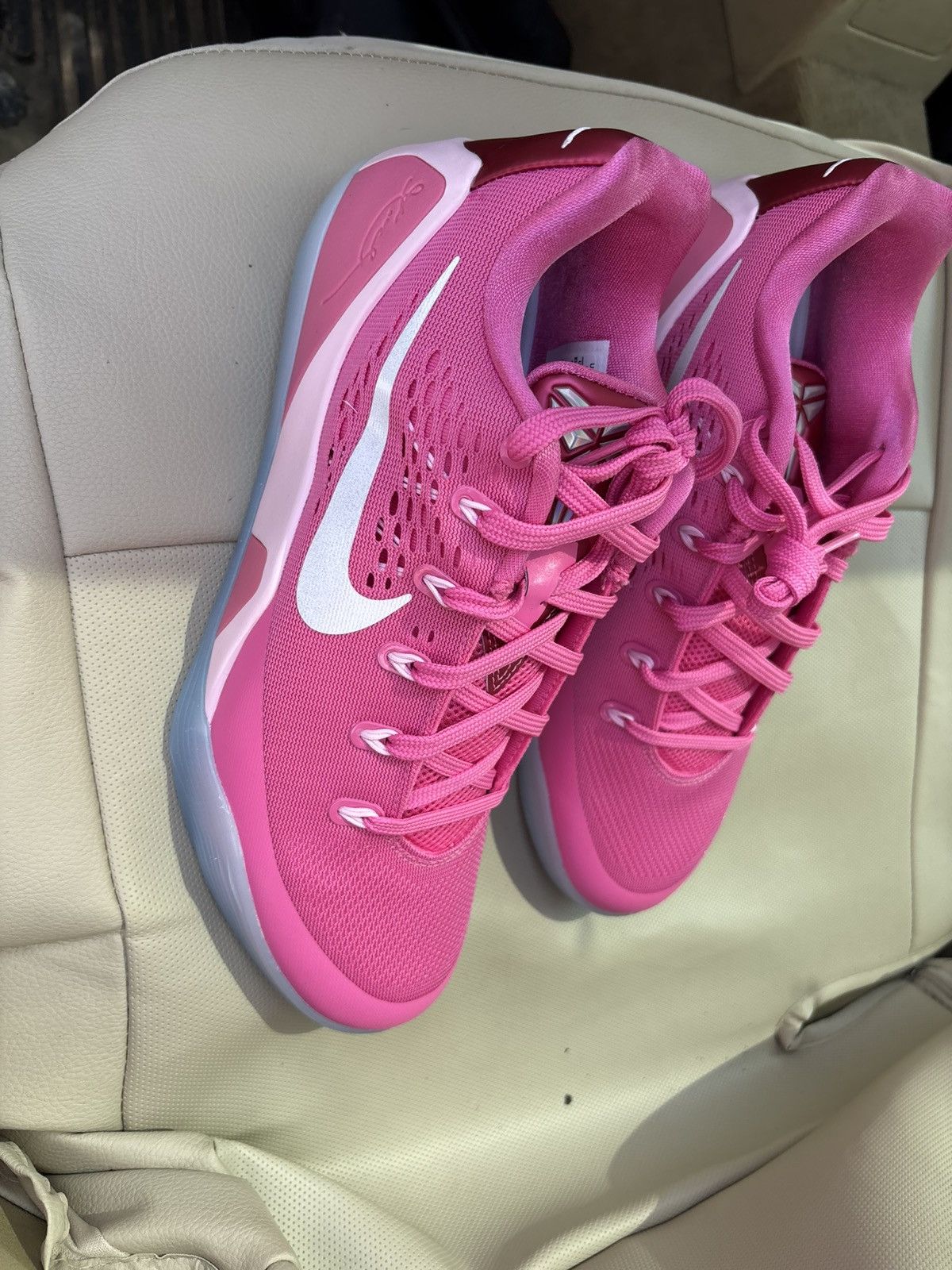 Nike The Kobe 9 EM “Think Pink” PE Size US 9 / EU 42 - 4 Thumbnail