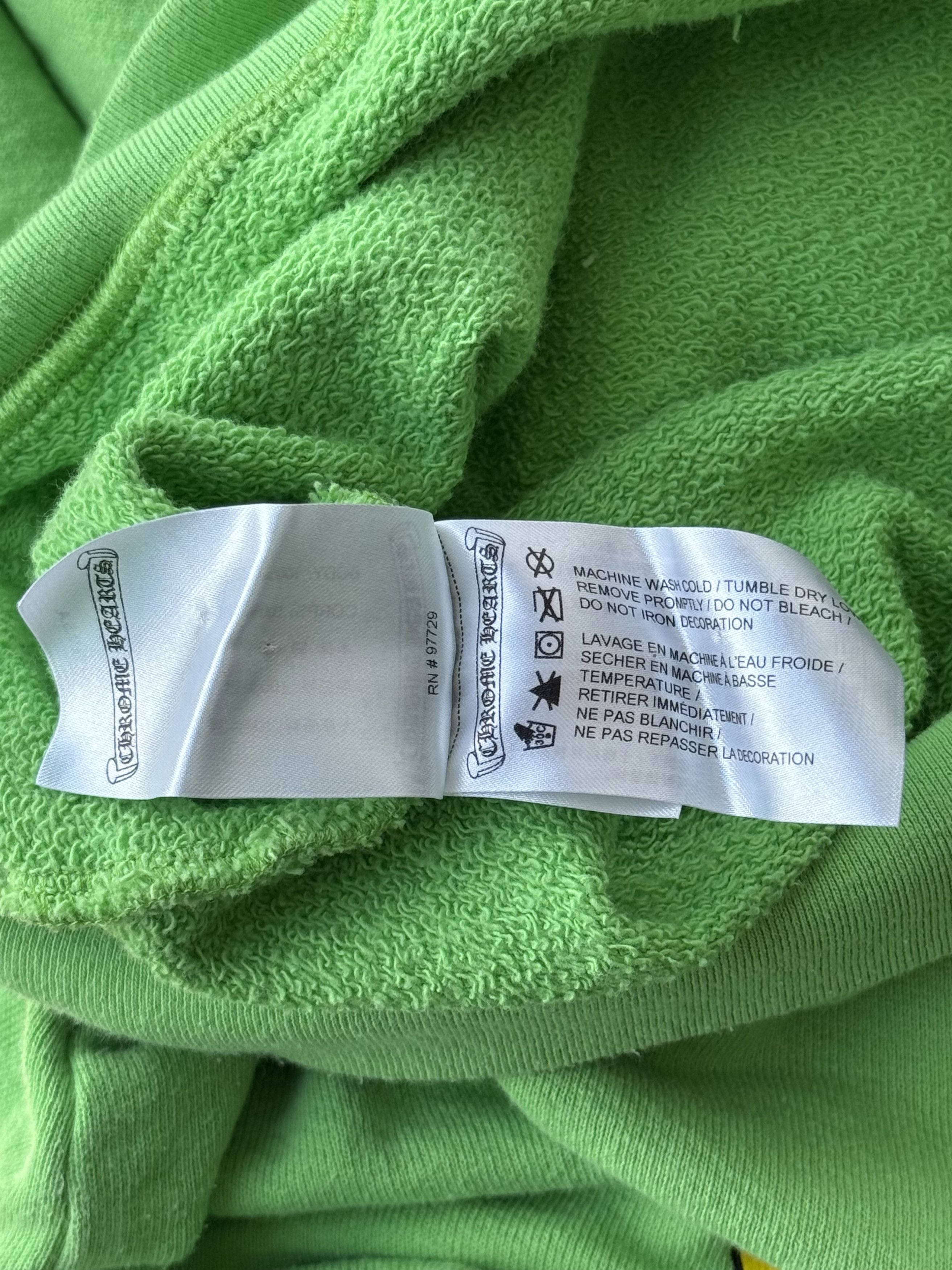 Chrome Hearts Chrome Hearts Green Sex Records Logo Hoodie Size US M / EU 48-50 / 2 - 5 Thumbnail
